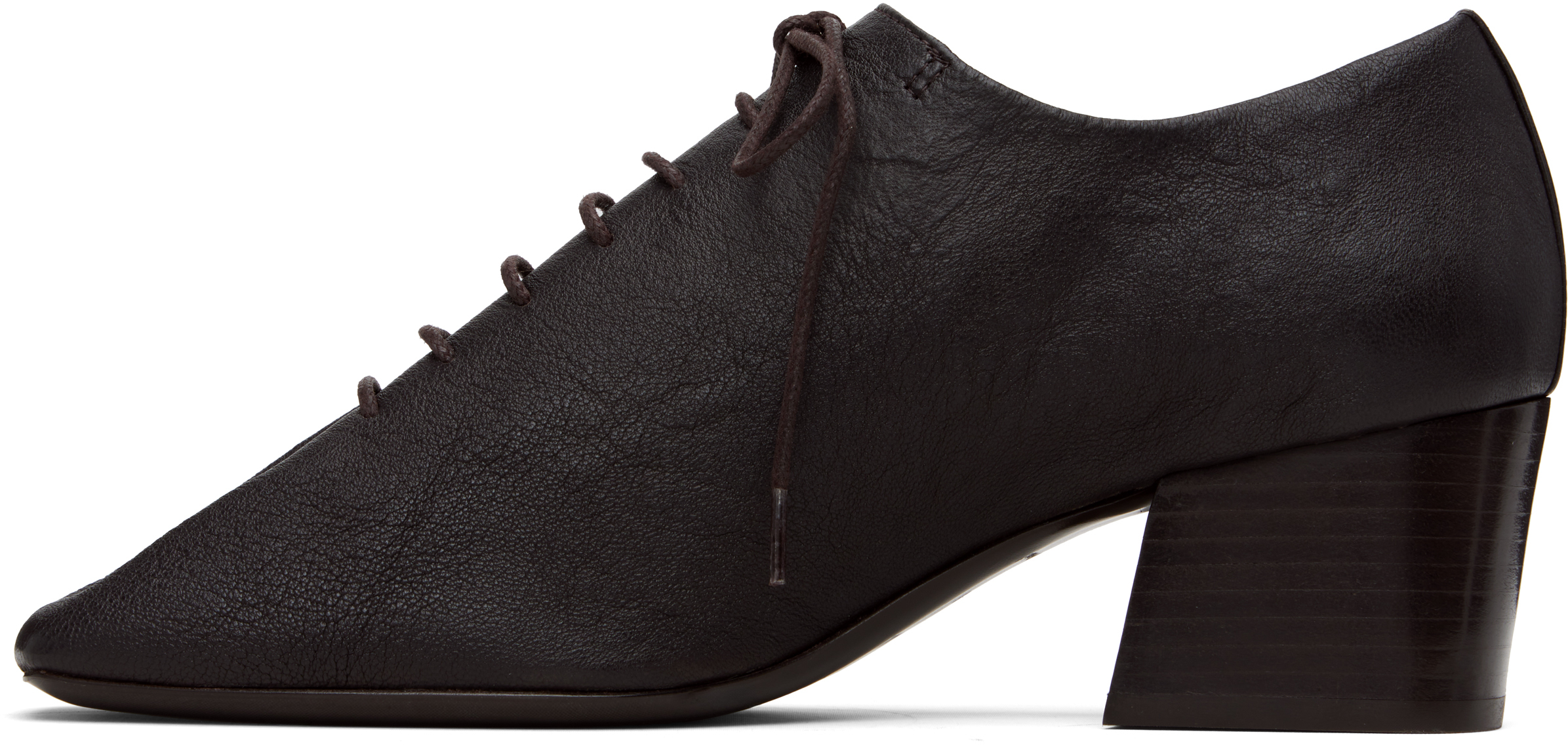 Lemaire Brown Souris Classic Heels In Brown