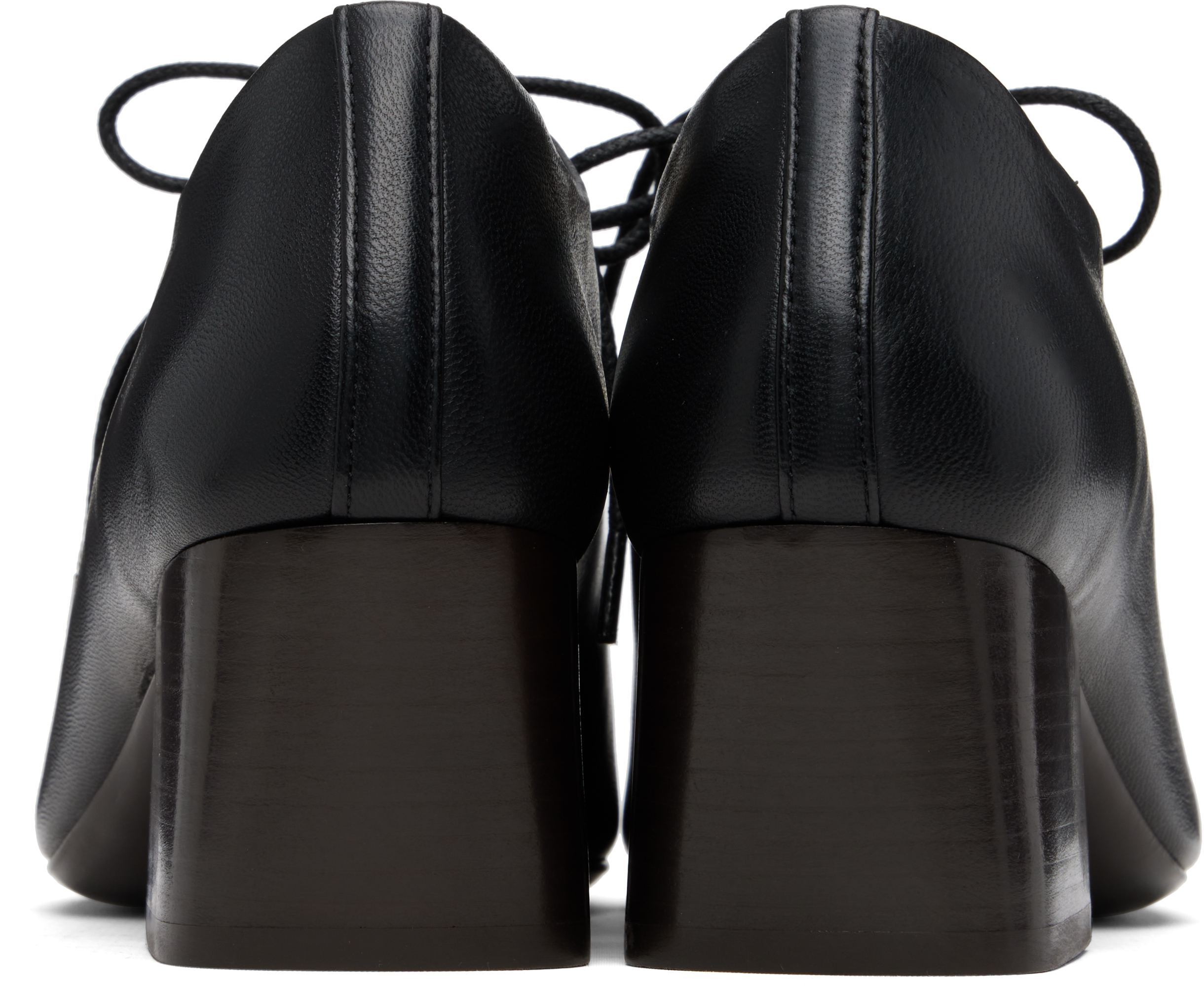 Lemaire Black Souris Classic Heels In Black