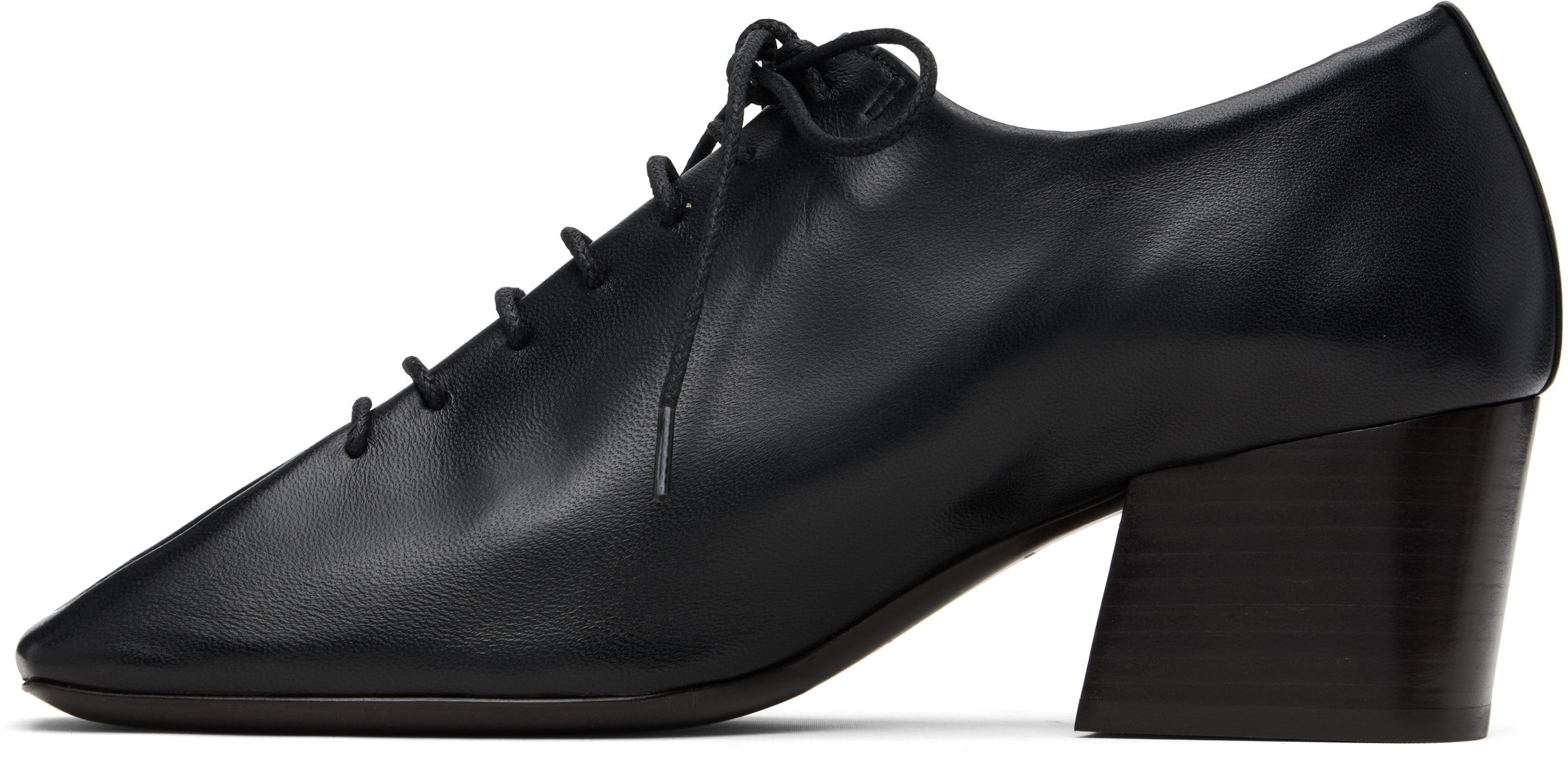 Lemaire Black Souris Classic Heels In Black
