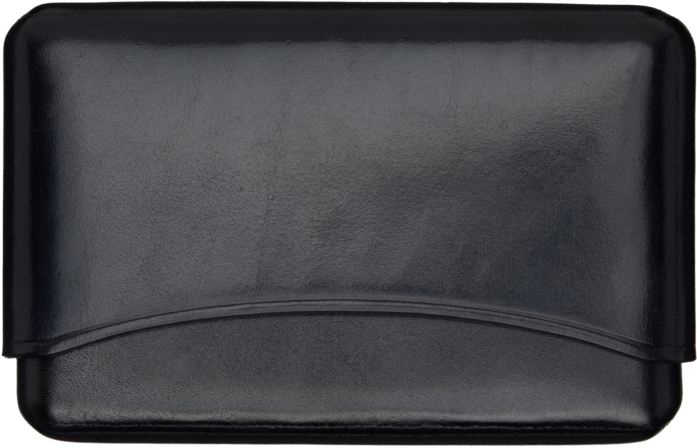 Lemaire Black Molded Card Holder In Black