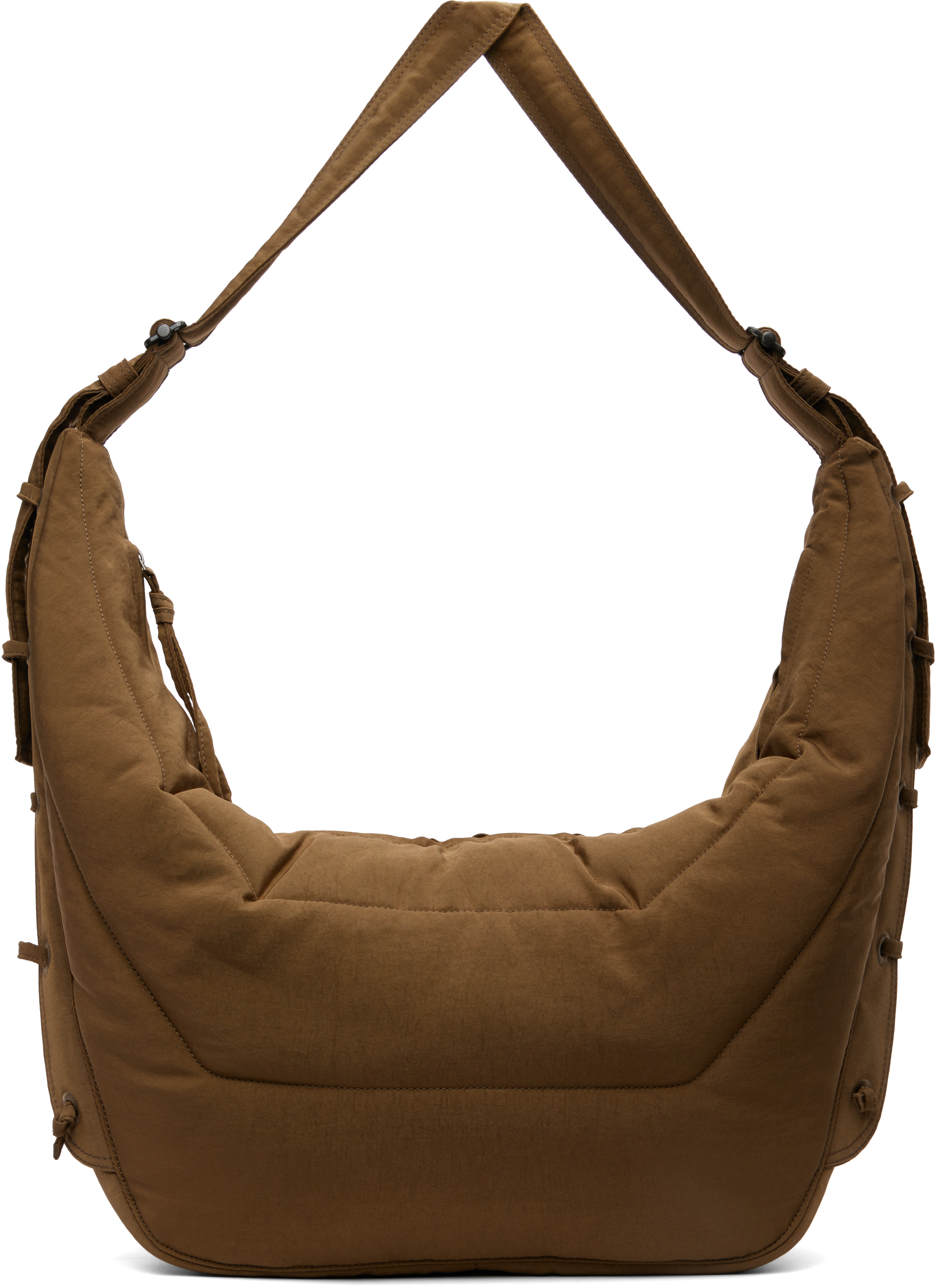 LEMAIRE: Brown Large Soft Game Bag | SSENSE