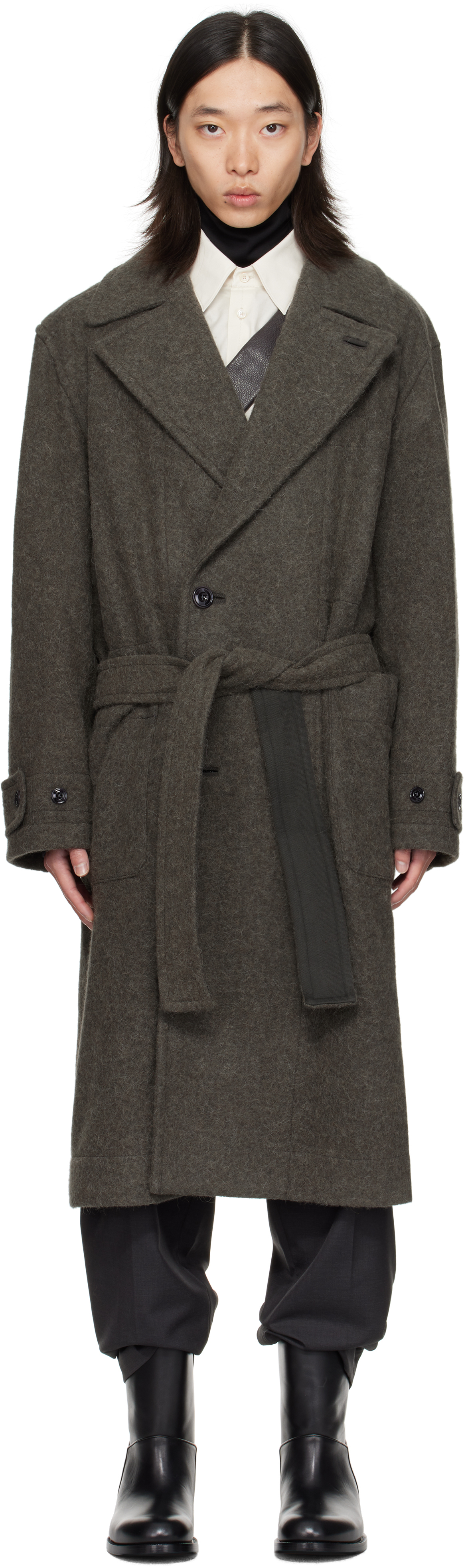名作 lemaire 20aw military over coat 名作 lemaire 20aw military over coat 名作 lemaire 20aw