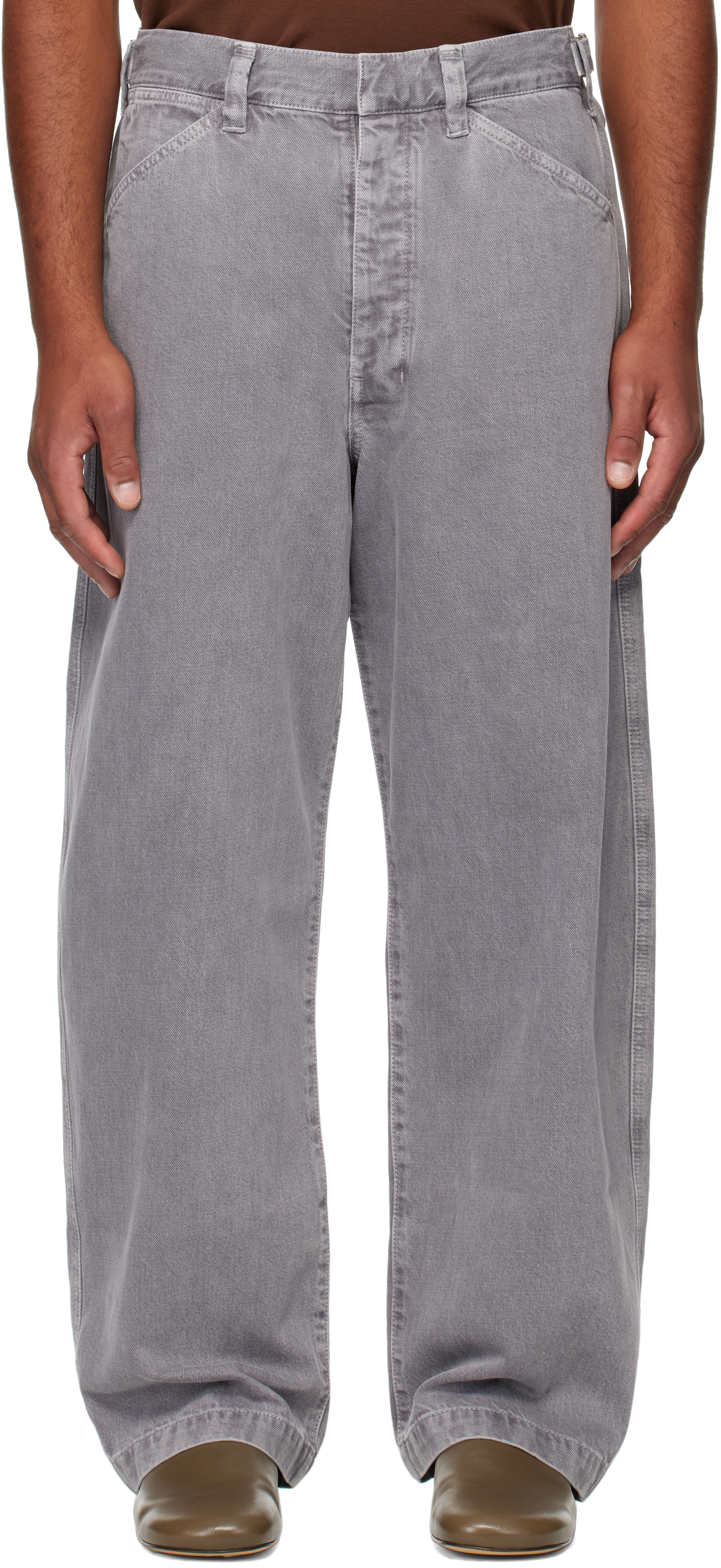 LEMAIREのグレー Maxi Workwear ジーンズがセール中