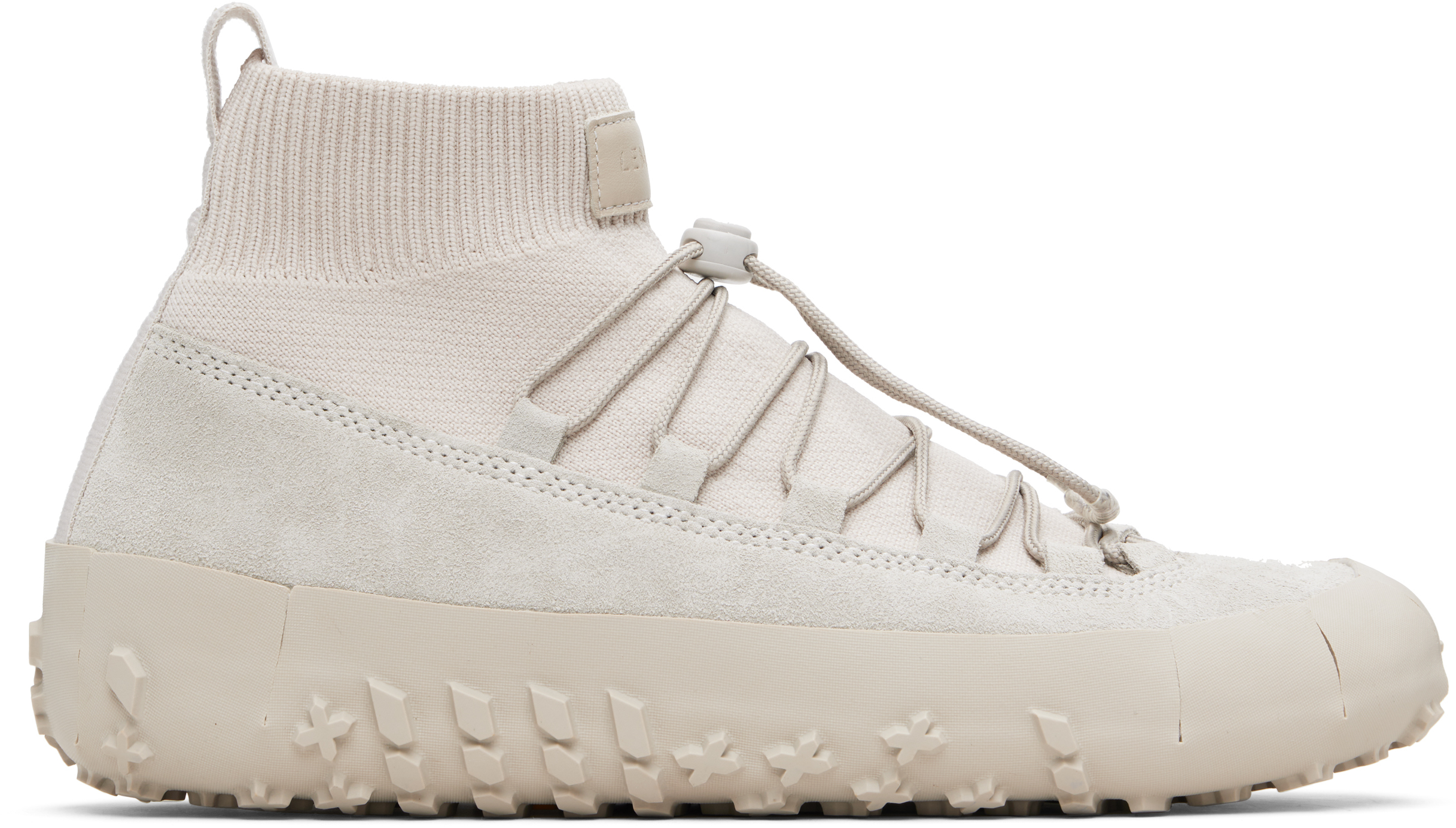LEMAIRE: Beige Vibram Wrap On Sneakers | SSENSE LEMAIRE: Beige Vibram Wrap On Sneakers | SSENSE