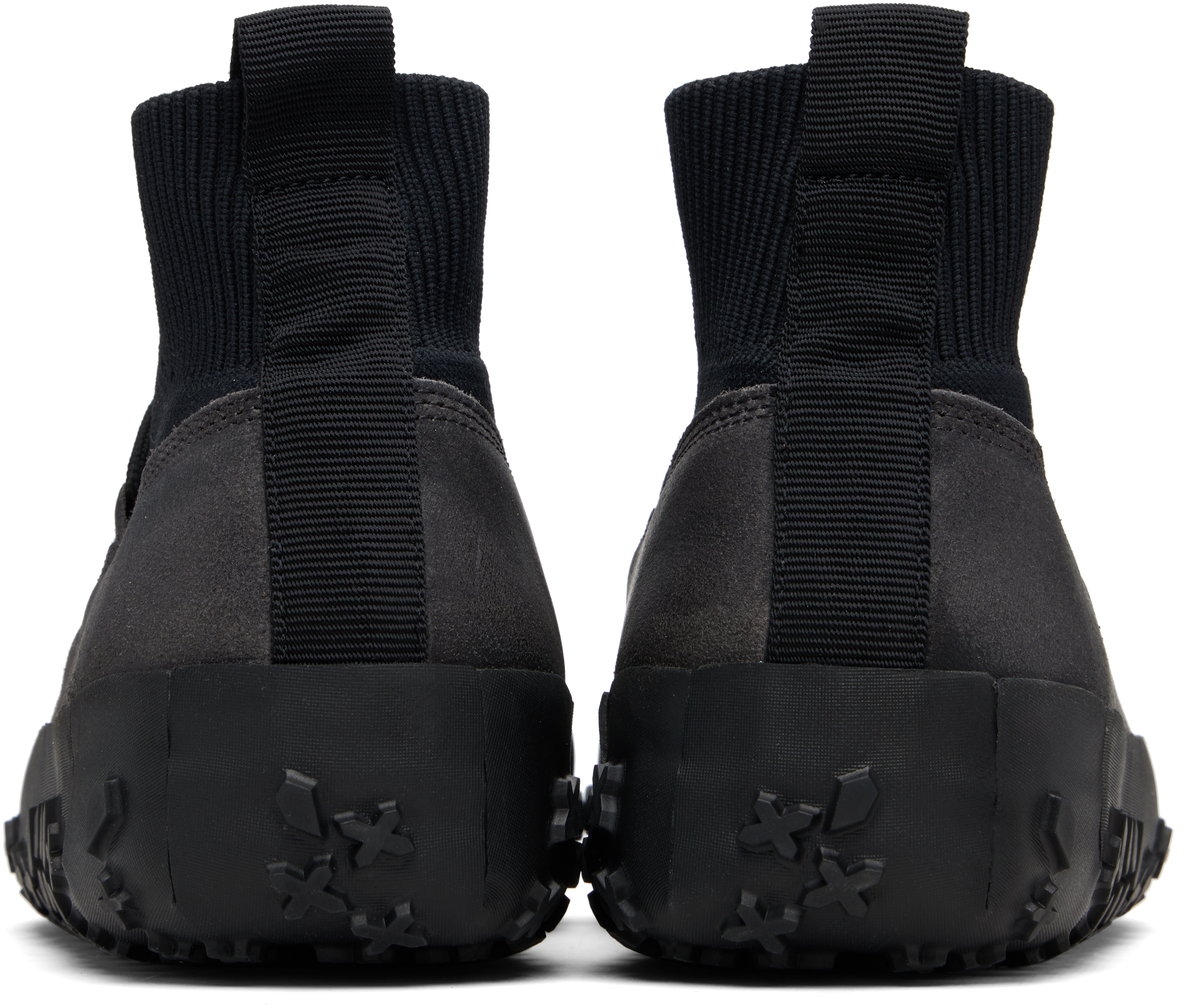 Lemaire Black Vibram Wrap On Sneakers
