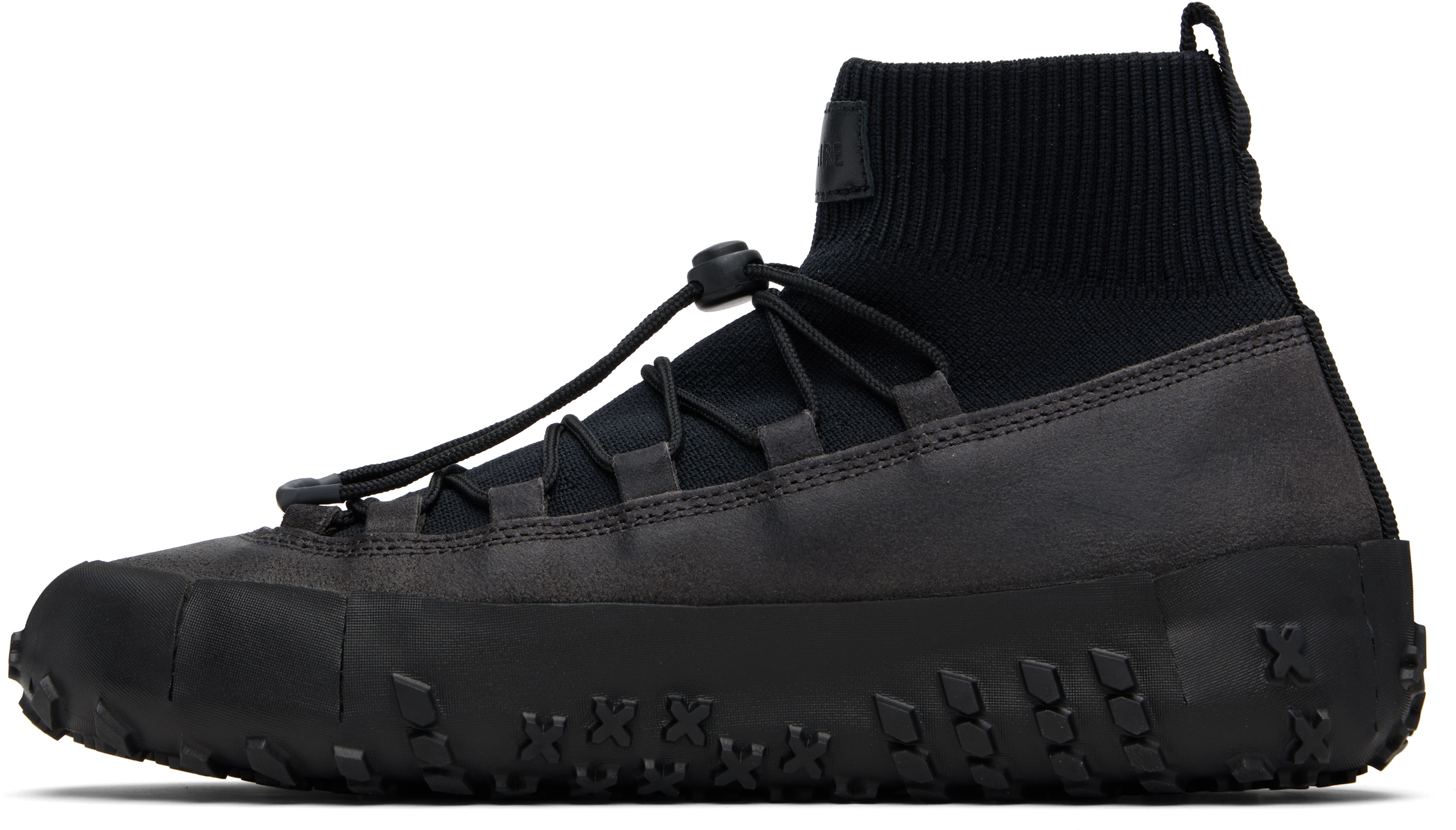 Lemaire Black Vibram Wrap On Sneakers