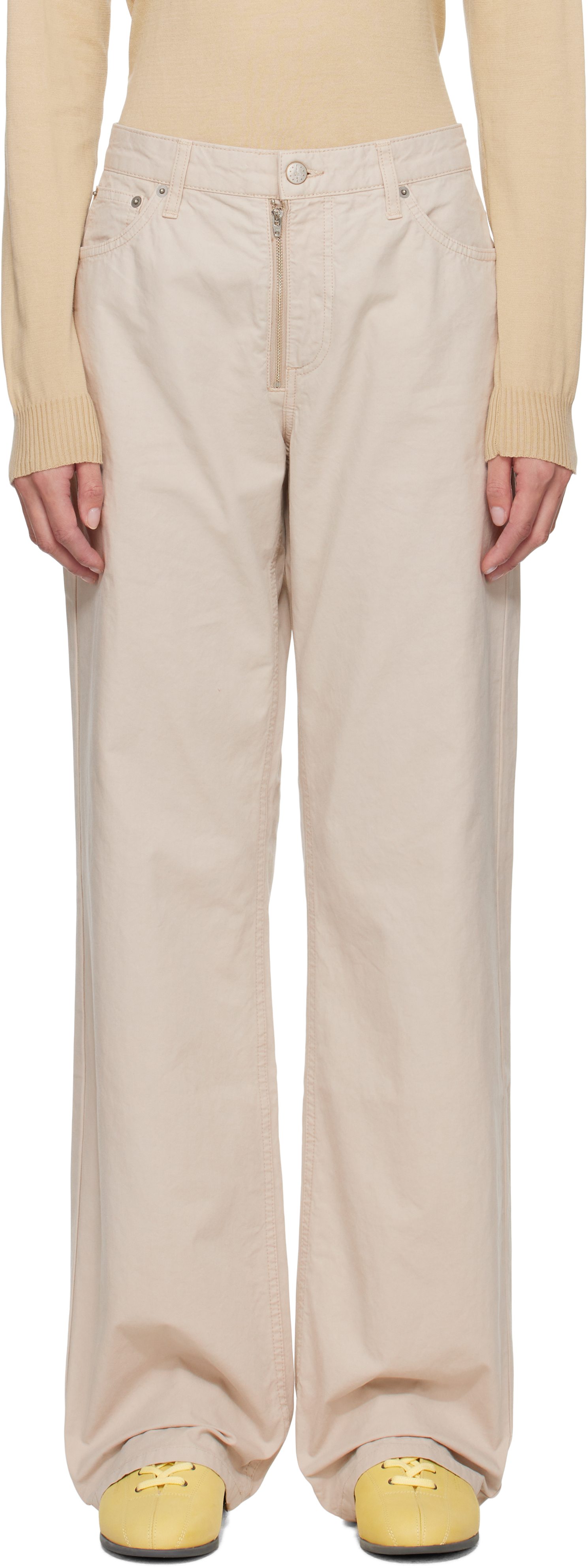Paloma Wool Gray Asia Jeans In Pink