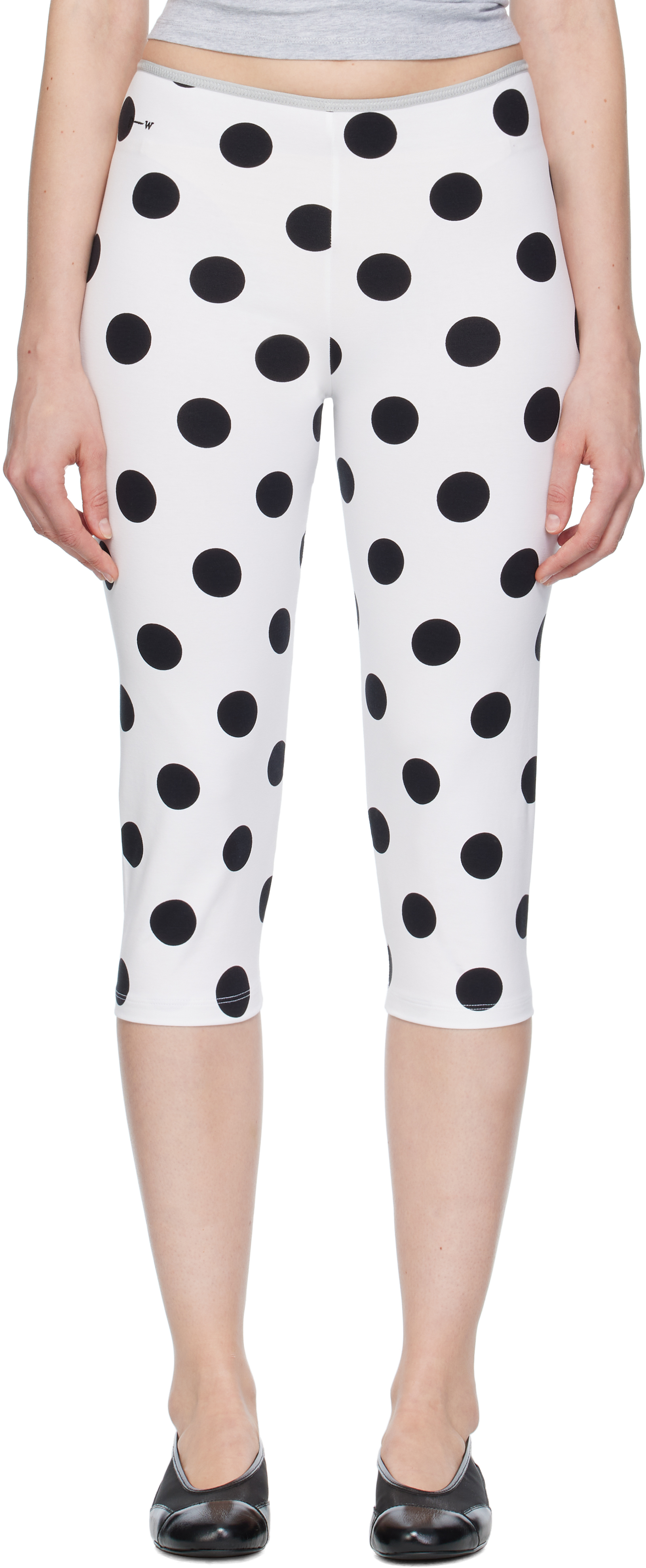 White & Black Aneu Leggings