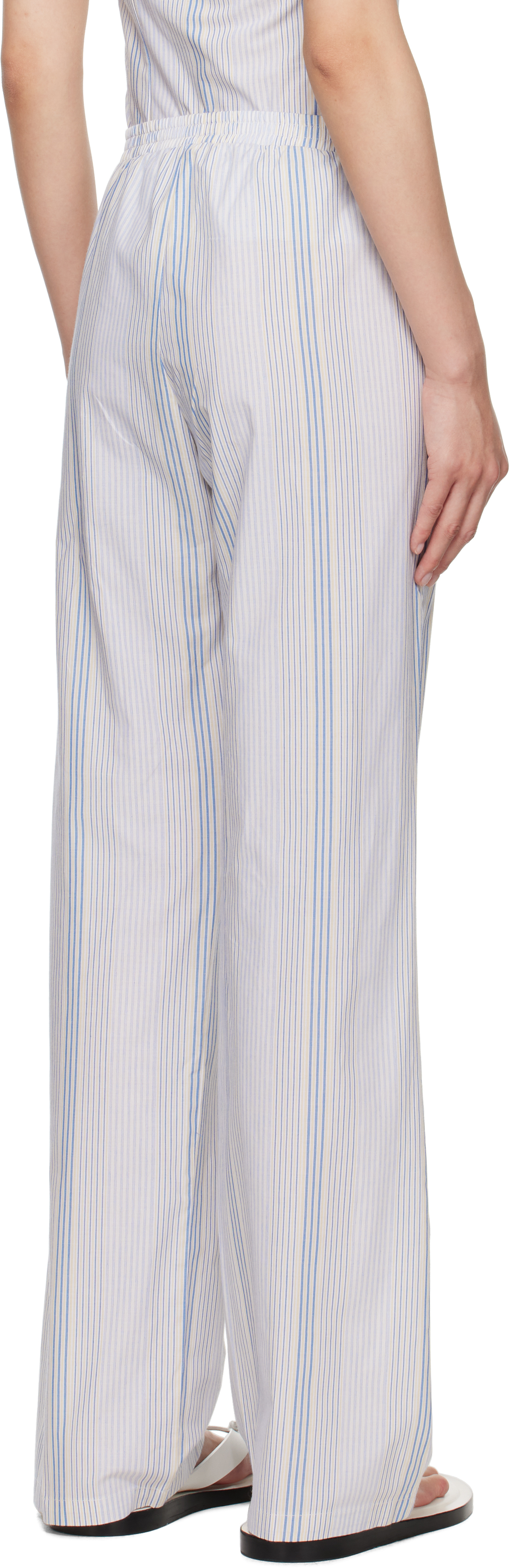 Paloma Wool Kimoto Organic Cotton Blend Pants In Multi