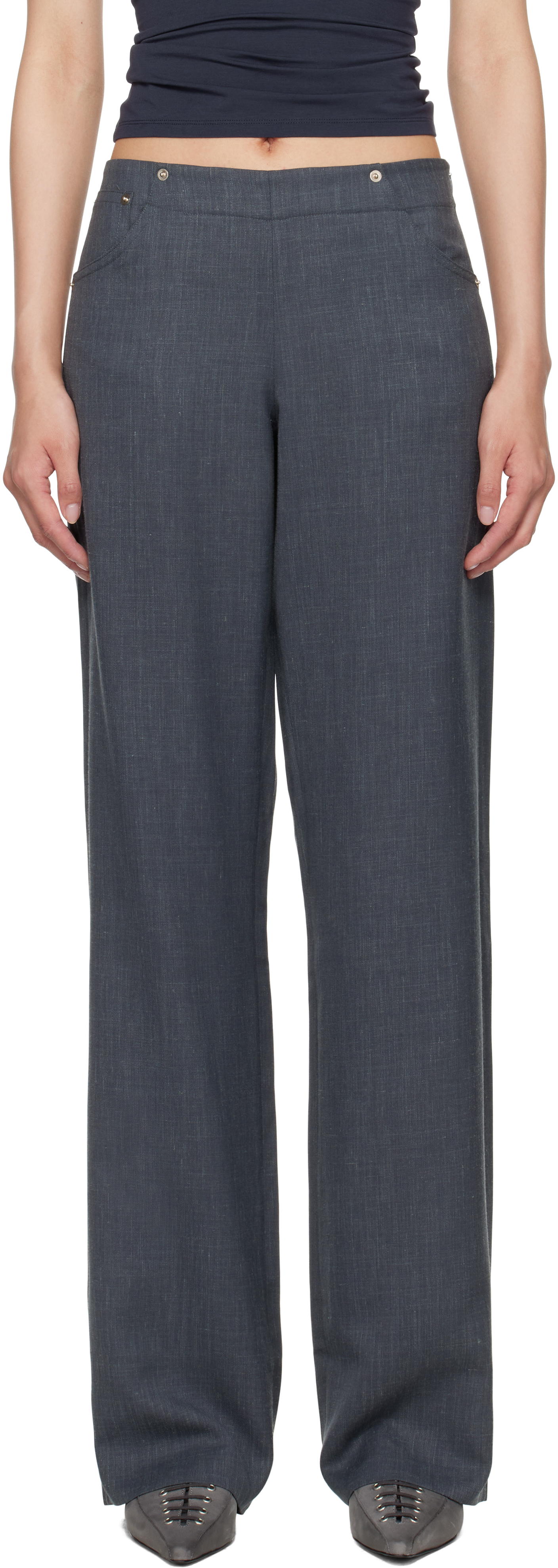 Gray Onely Trousers