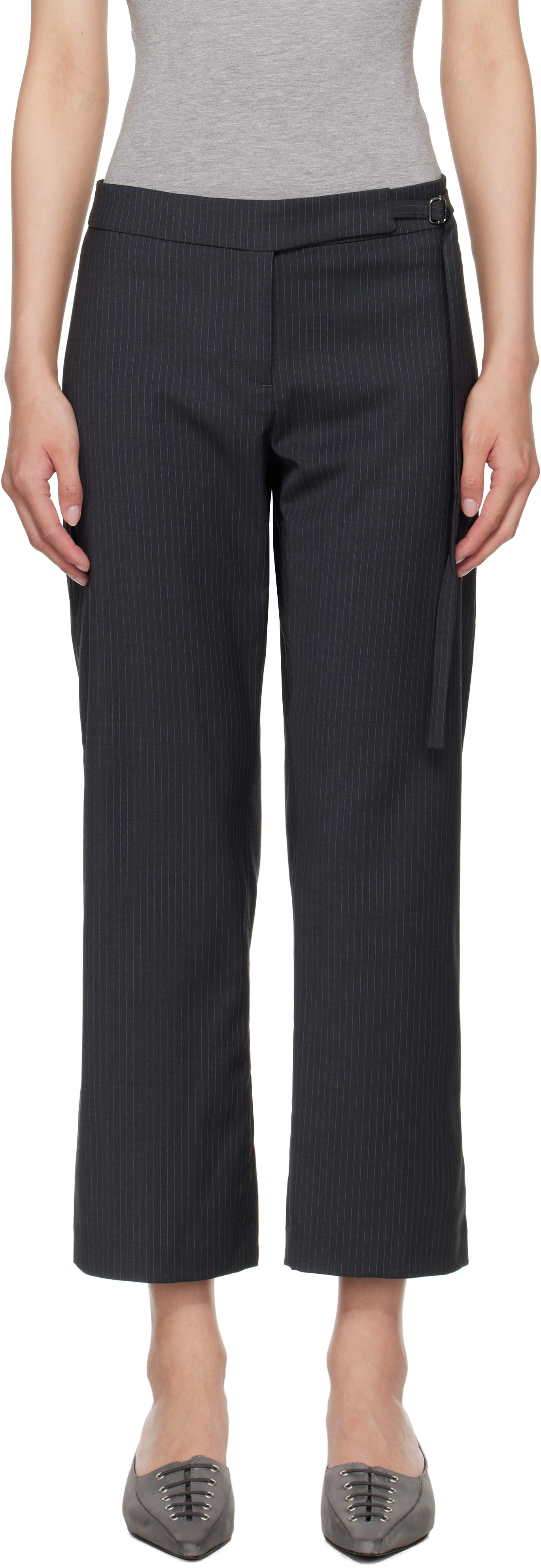 Gray Bigas Trousers