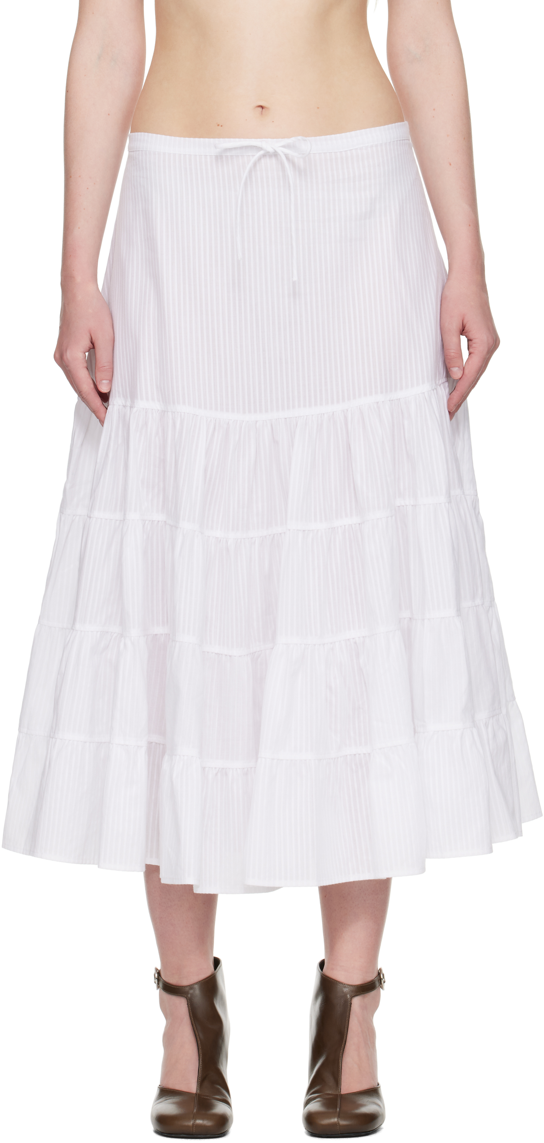 【関税込み】Paloma Wool ホワイト Long Etoile マキシスカート Paloma Wool - Long Etoile Skirt in White - UO4106000 – Voo Store