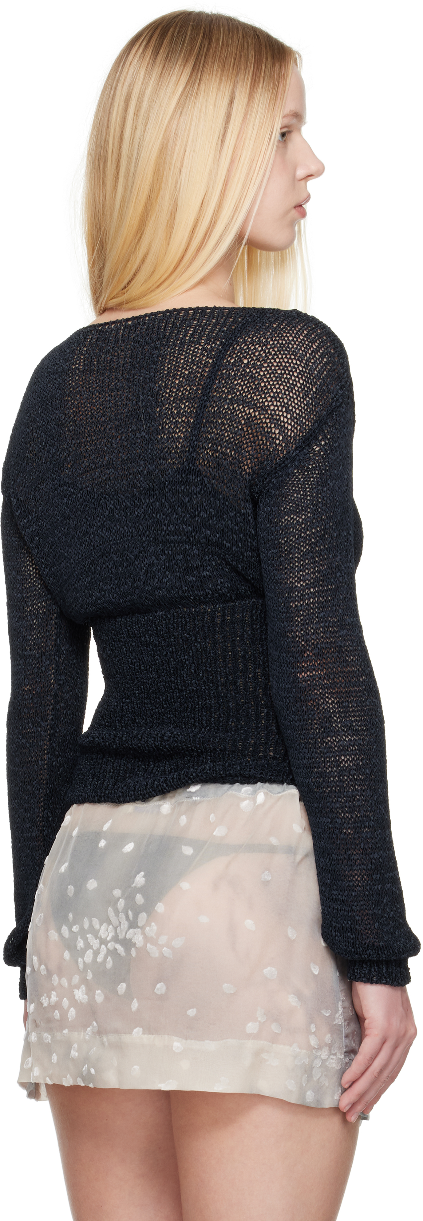 Paloma Wool Mosto Top Woman Navy In Black