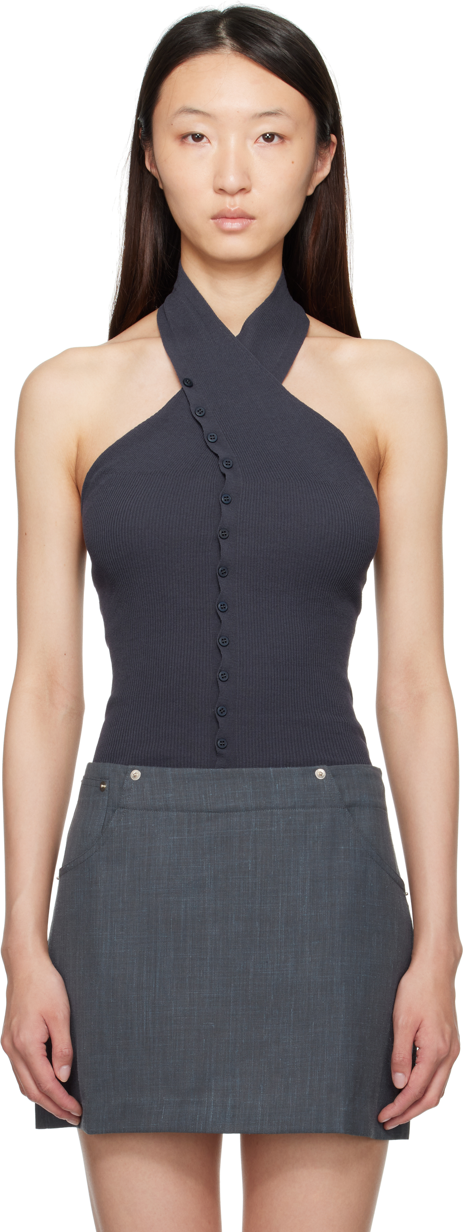 PALOMA WOOLリブ編みライトブルーキャミソール New in – Paloma Wool