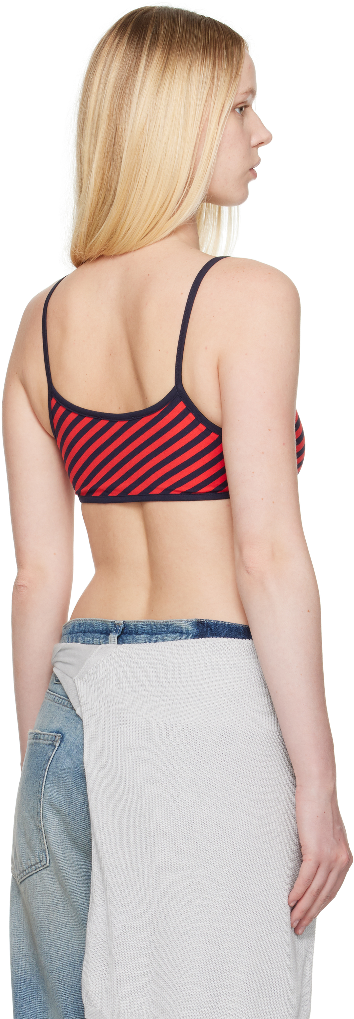 Paloma Wool Striped Top In Red