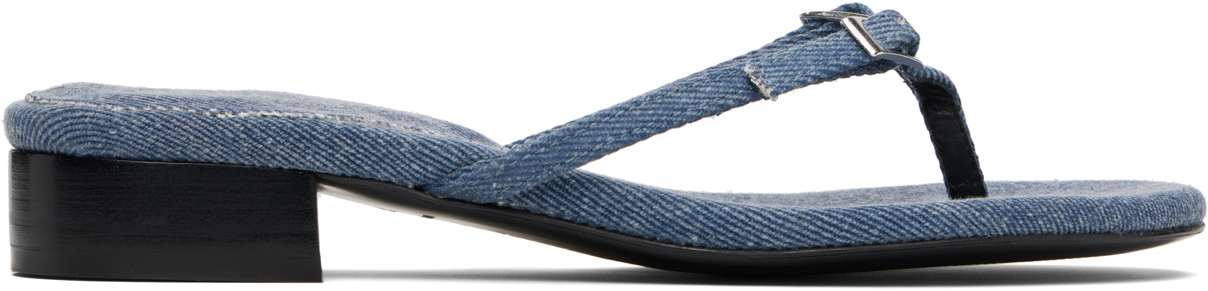 ★Paloma Wool★ ブルー Mica サンダル Paloma Wool: ブルー Mica サンダル | SSENSE 日本
