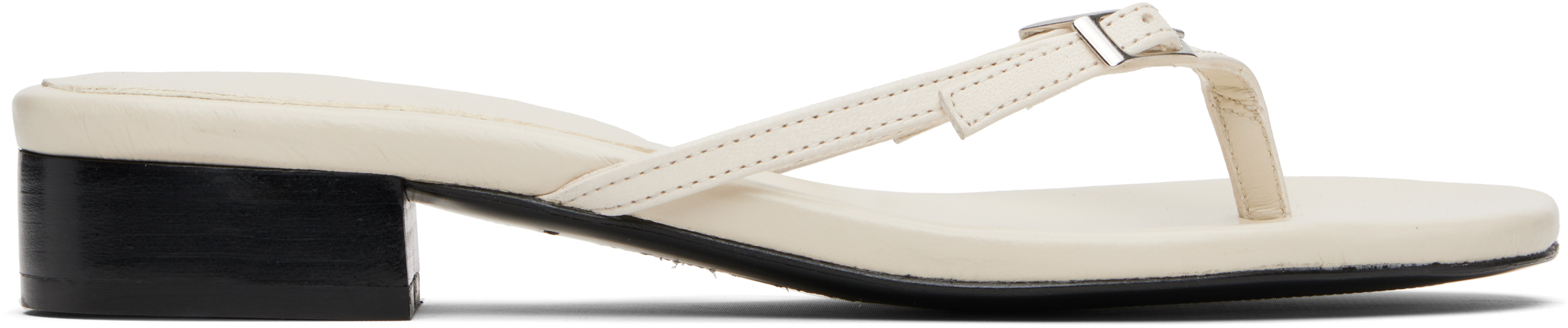 Beige Mica Sandals