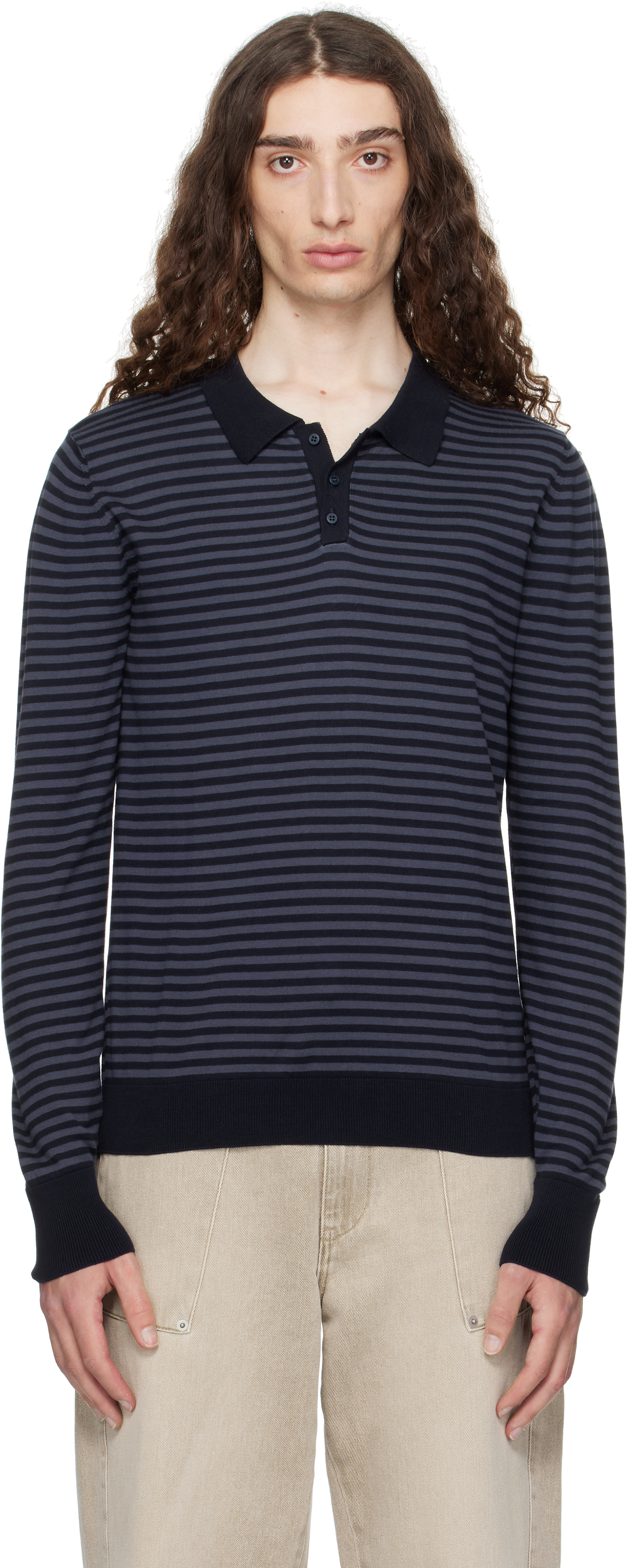 Navy Hugo II Polo