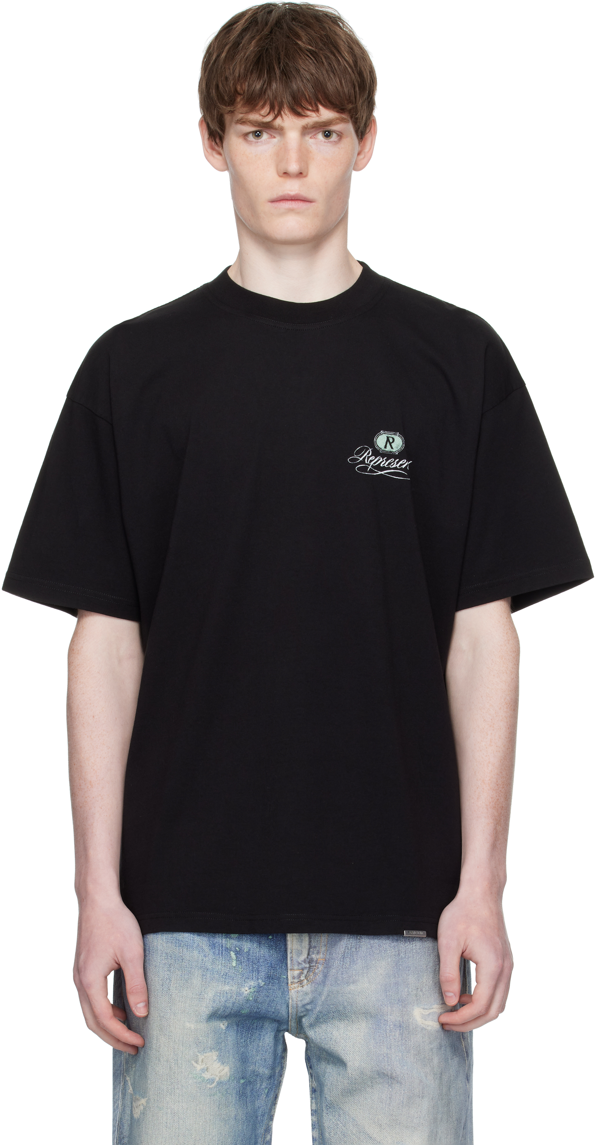 Represent Off-White Grand Vintage Hand Drawn T-shirt