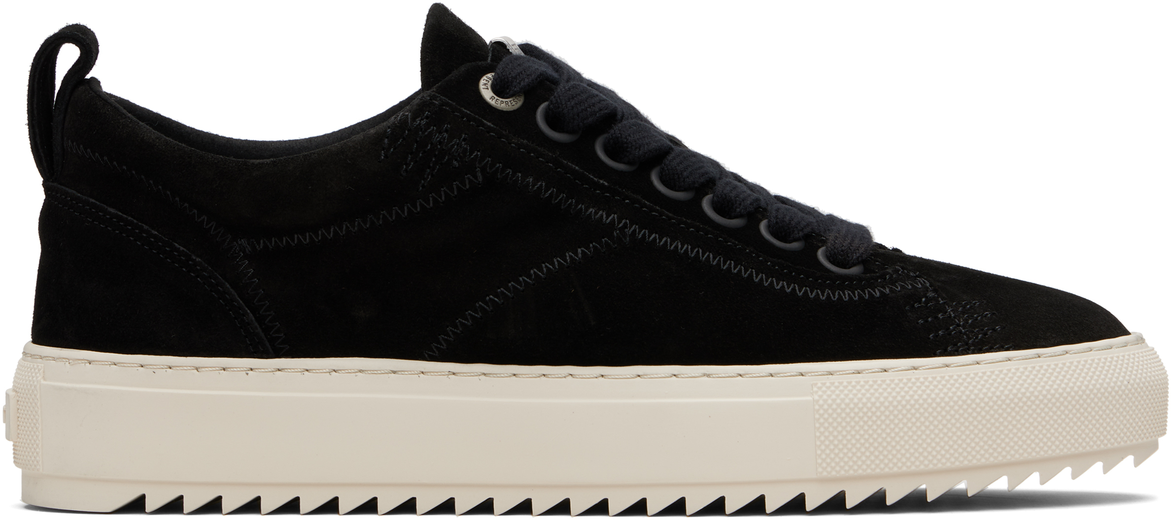 Black Suede Alpha 2.0 Sneakers