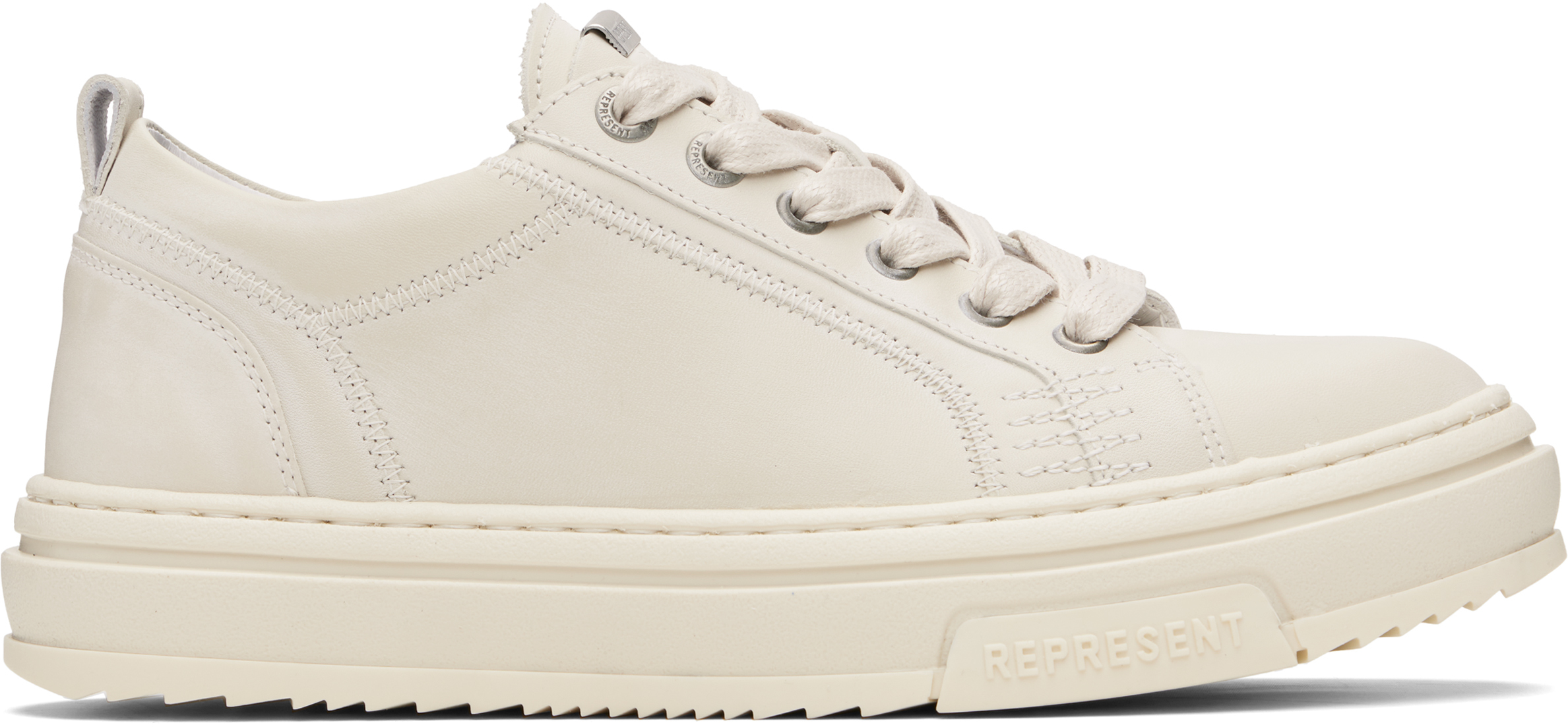 Off-White HTN Low Distressed Sneakers