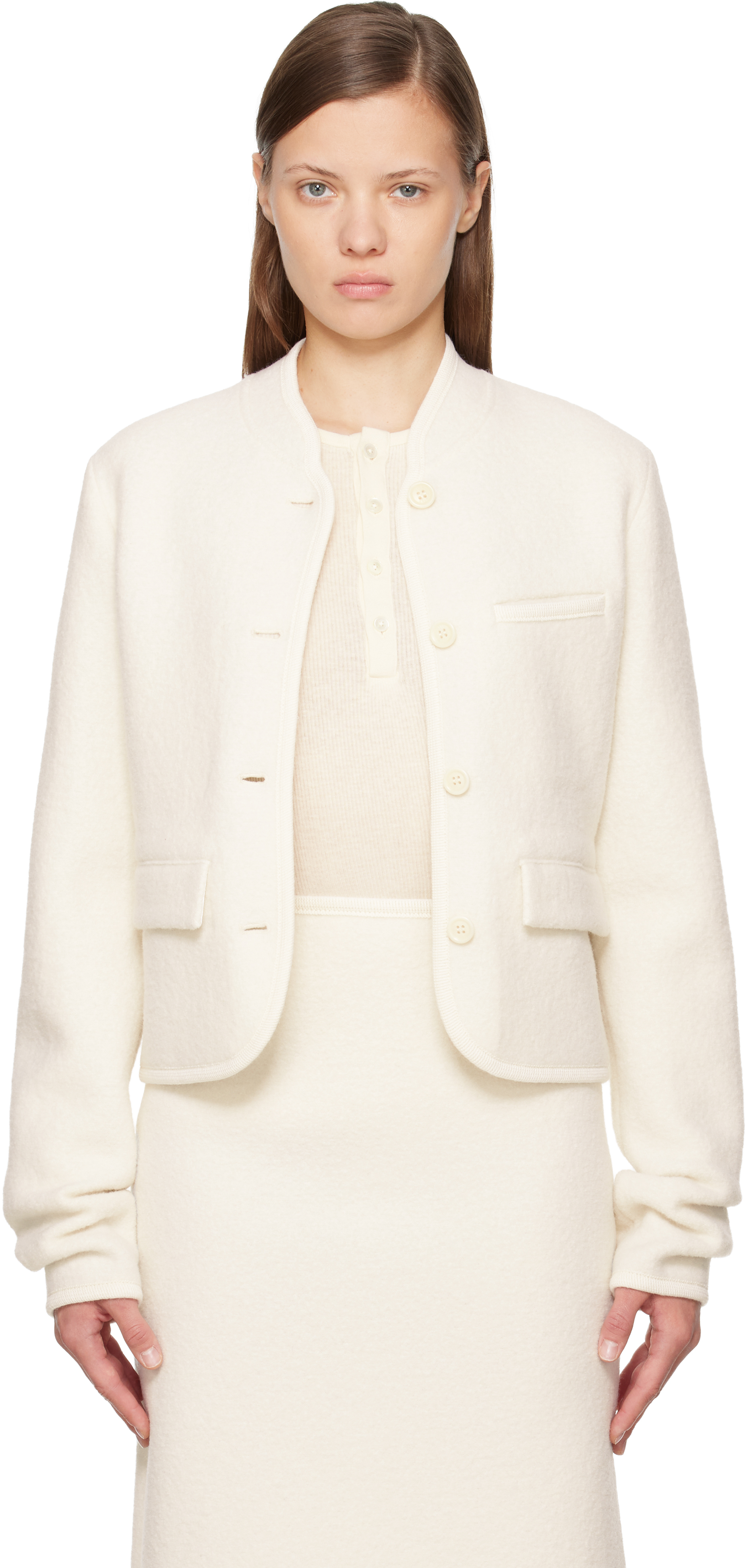 Rier: ホワイト Walker ジャケット | SSENSE 日本