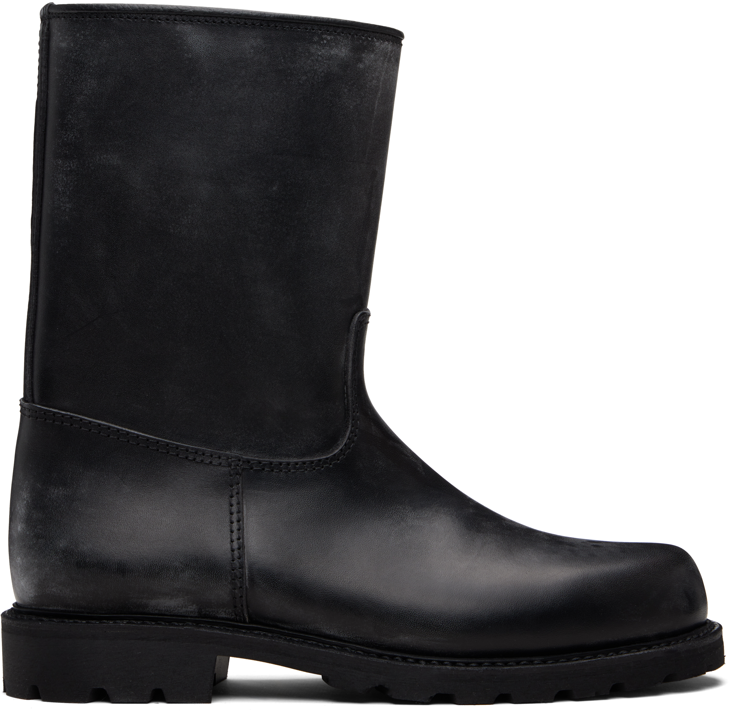 Rier: Black Ludwig Reiter Edition City Boots | SSENSE