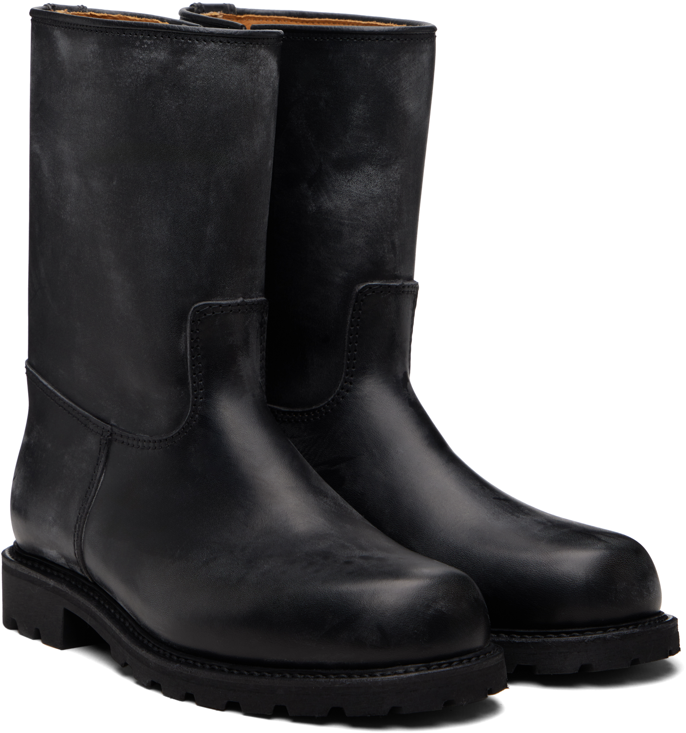 Rier Black Ludwig Reiter Edition City Boots In Black