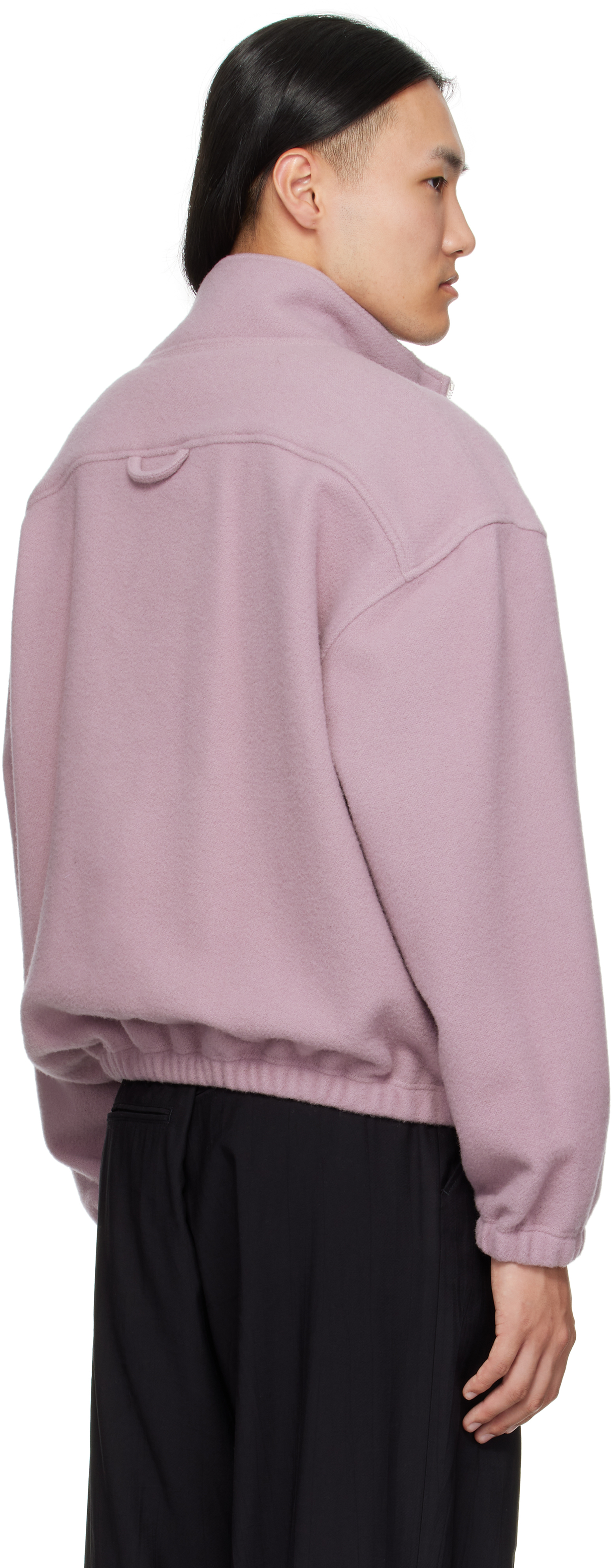 Rier Pink Fleece Sweater In Pink