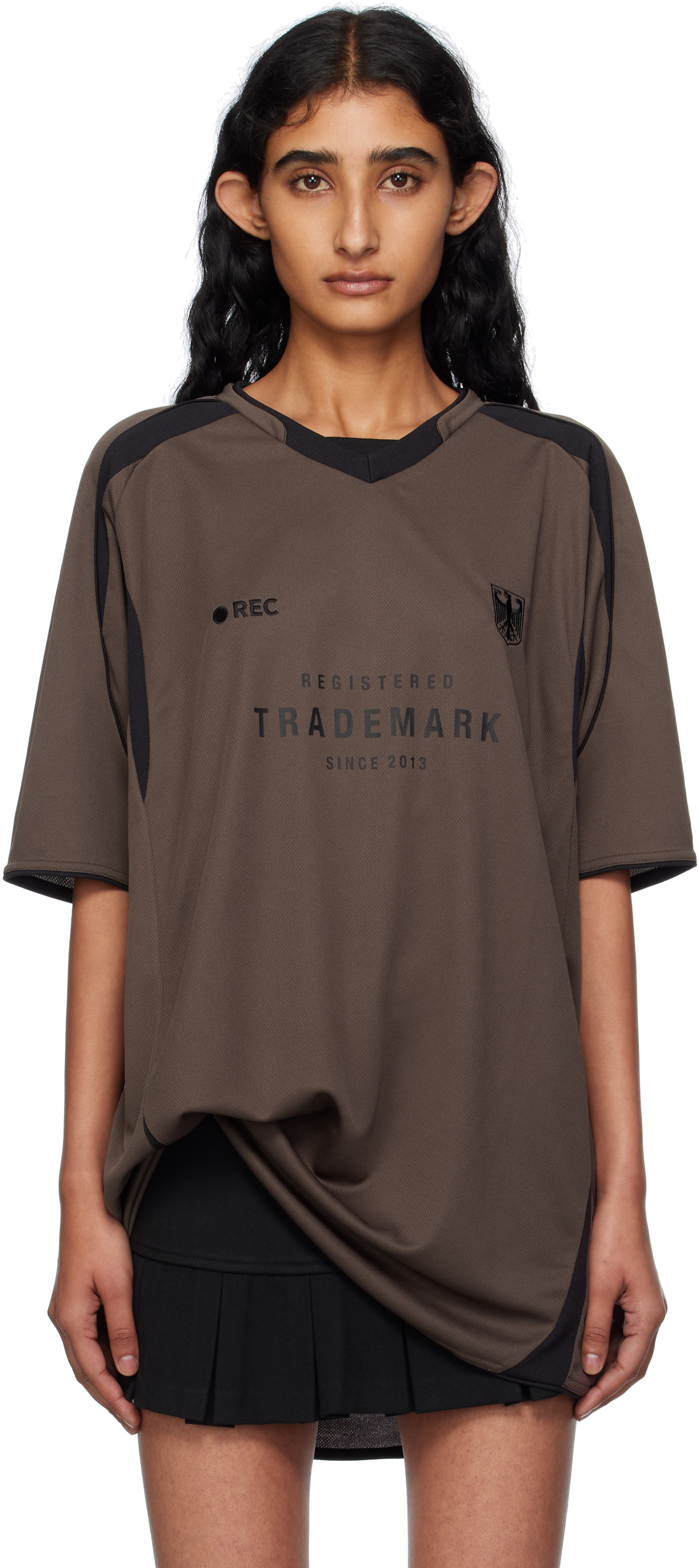 Brown 'Trademark' Football Jersey