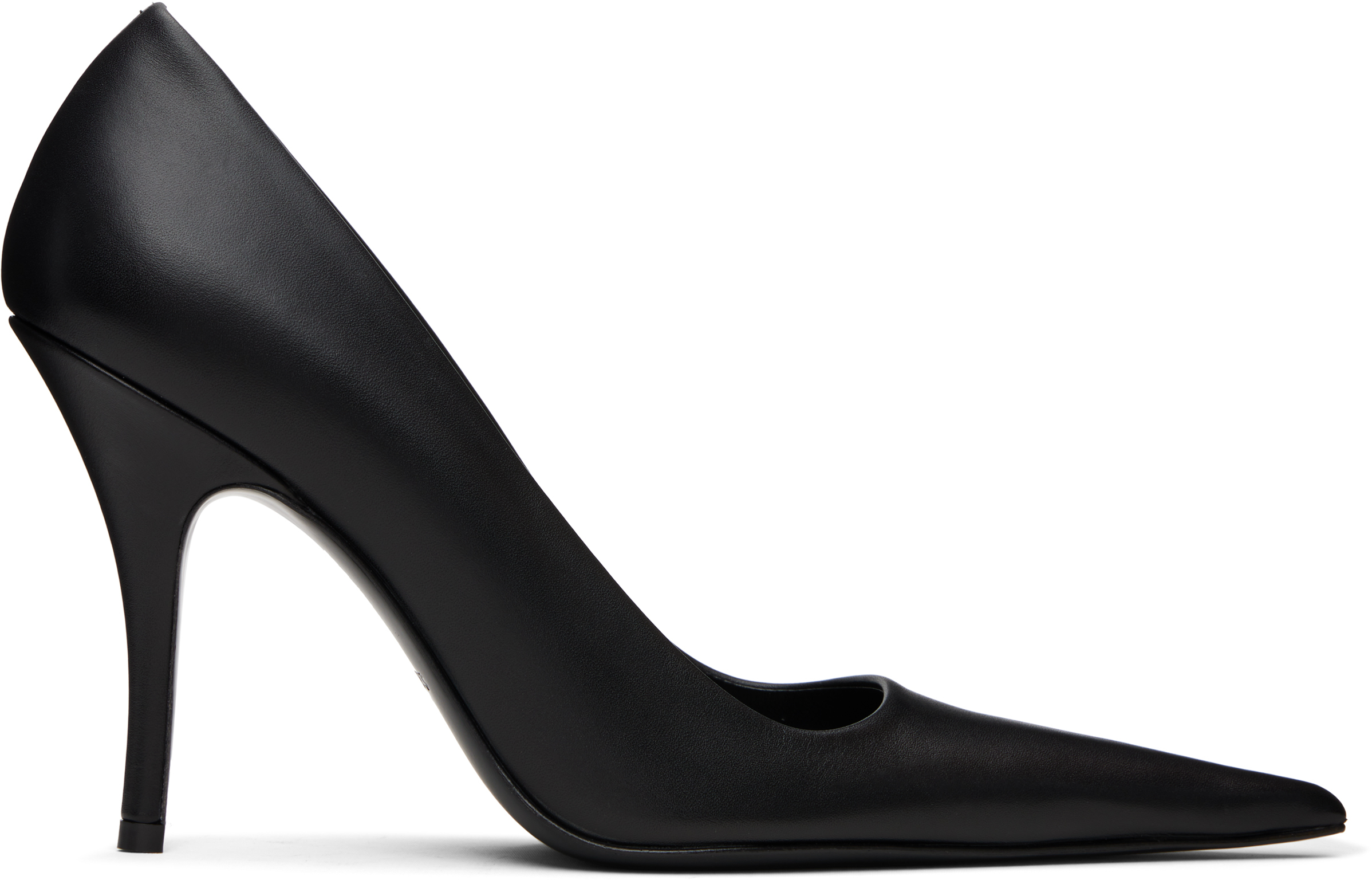Black Sharp Heels
