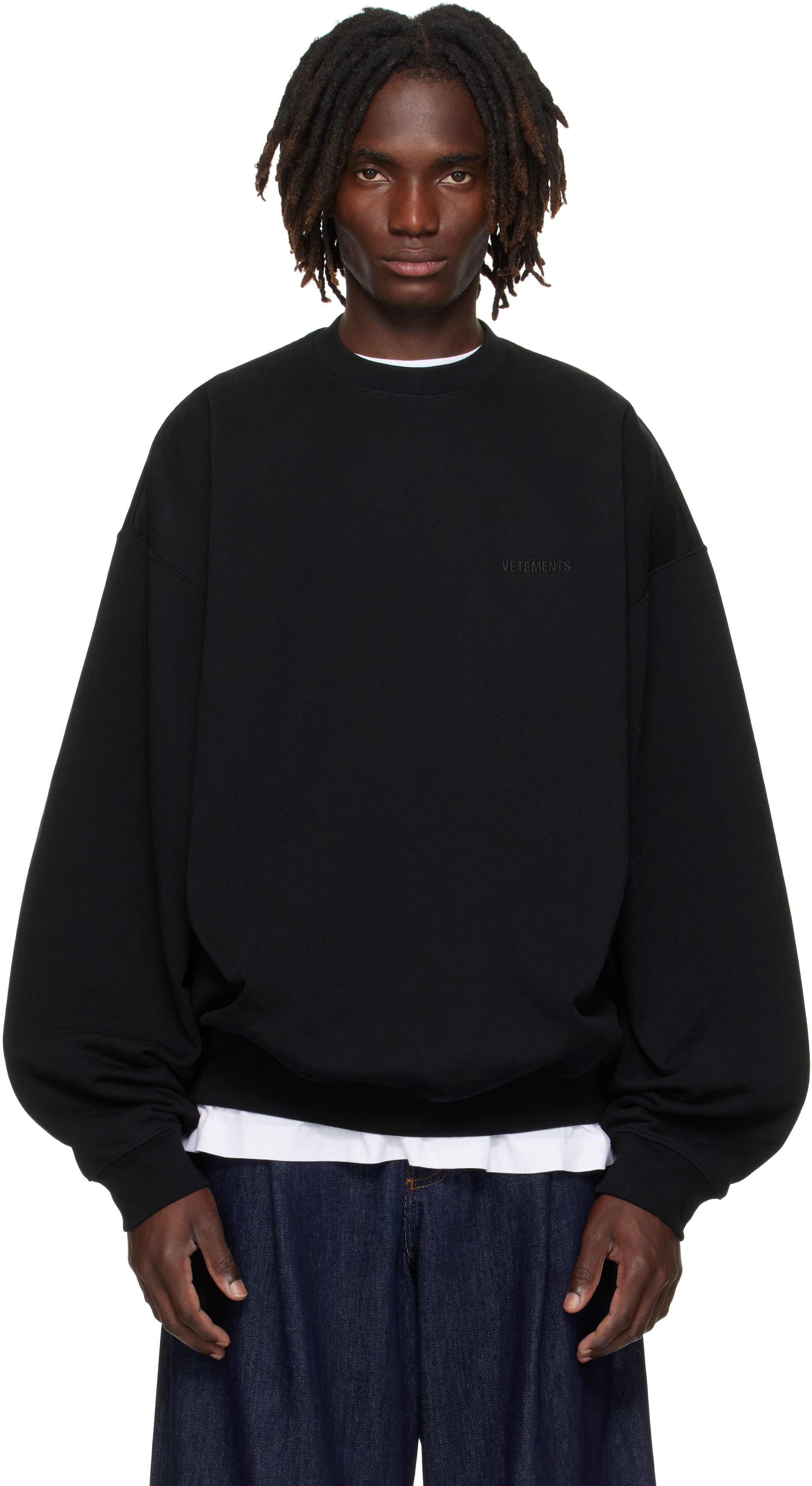 関税・送料込 VETEMENTS AFTERLIFE EMBROIDERY スウェット Buy Vetements Embroidered Afterlife Sweatshirt 'White