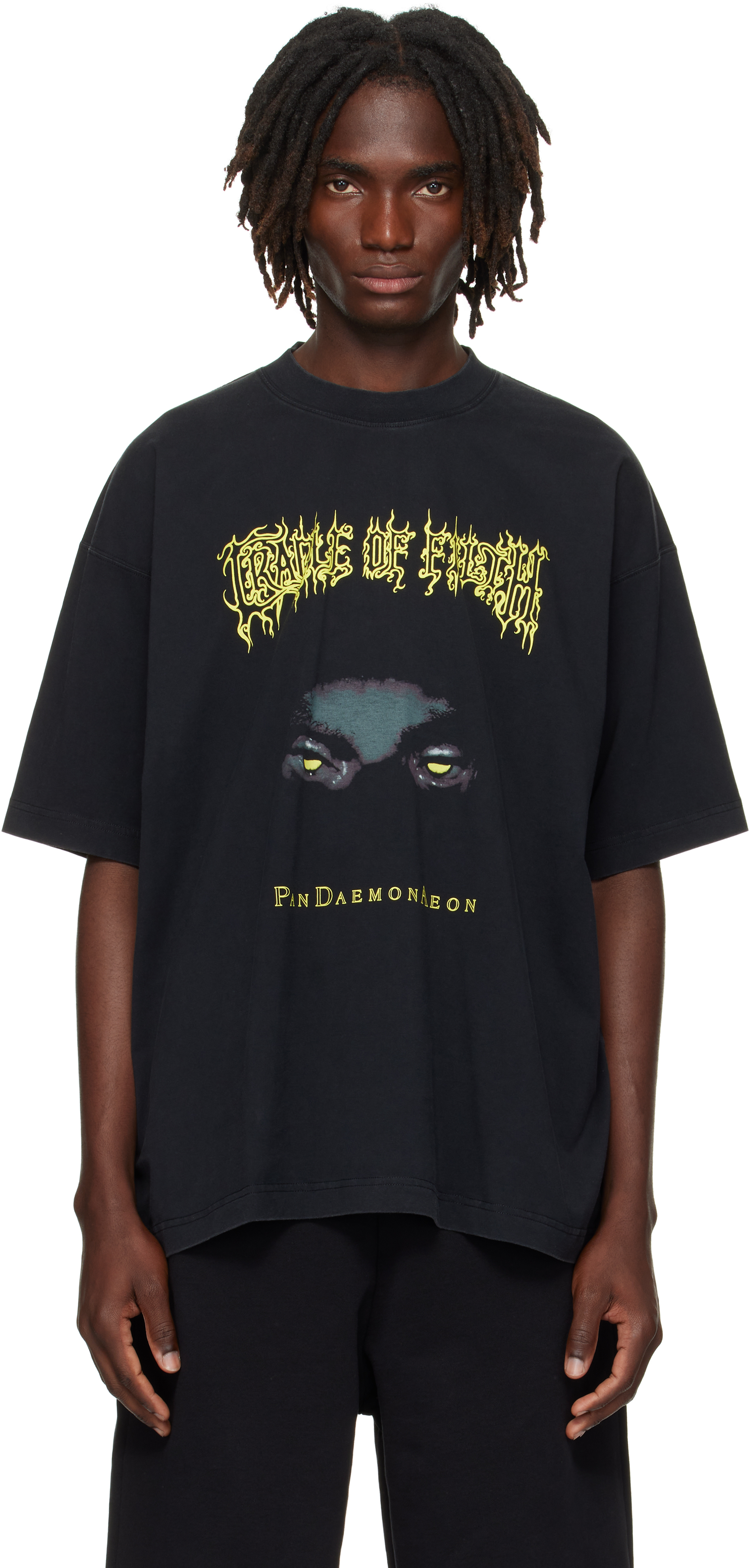 Black Cradle of Filth 'Pandaemonaeon' Oversized T-shirt