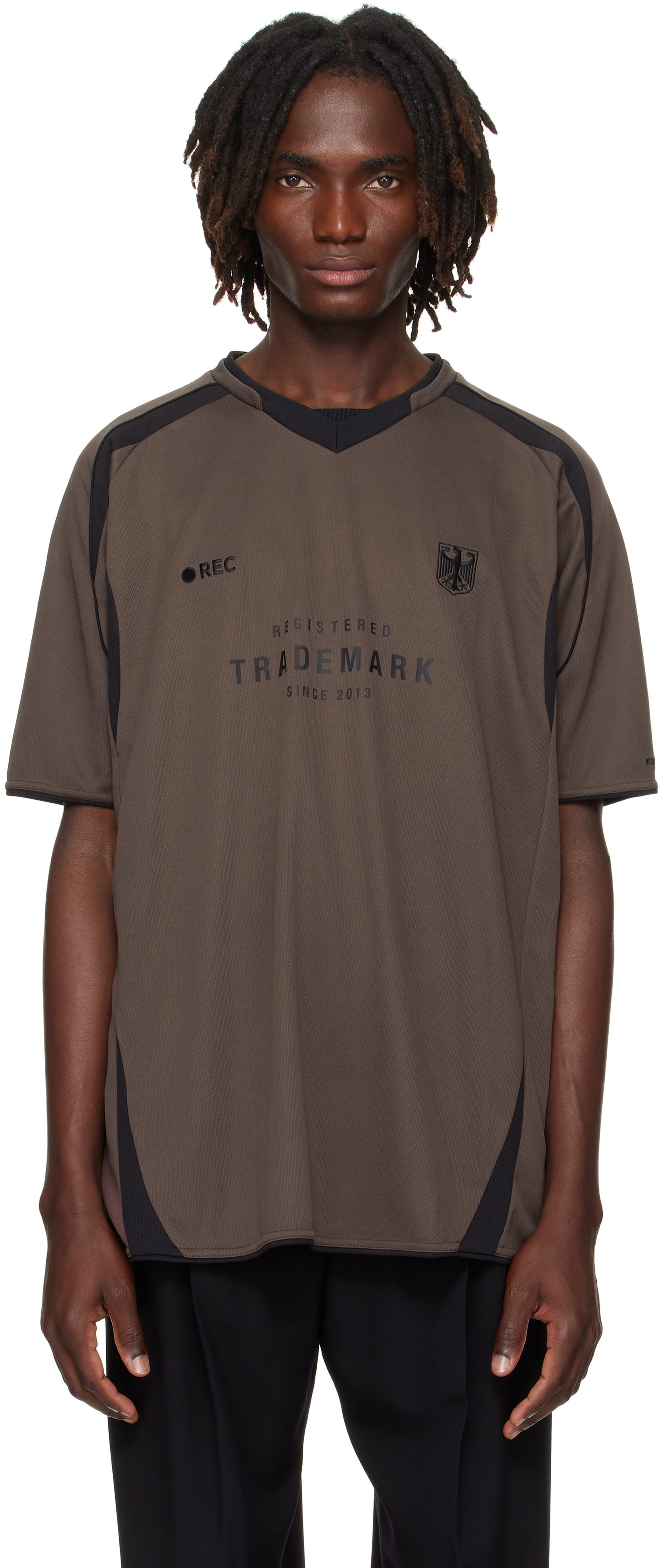 Brown 'Trademark' Football Jersey