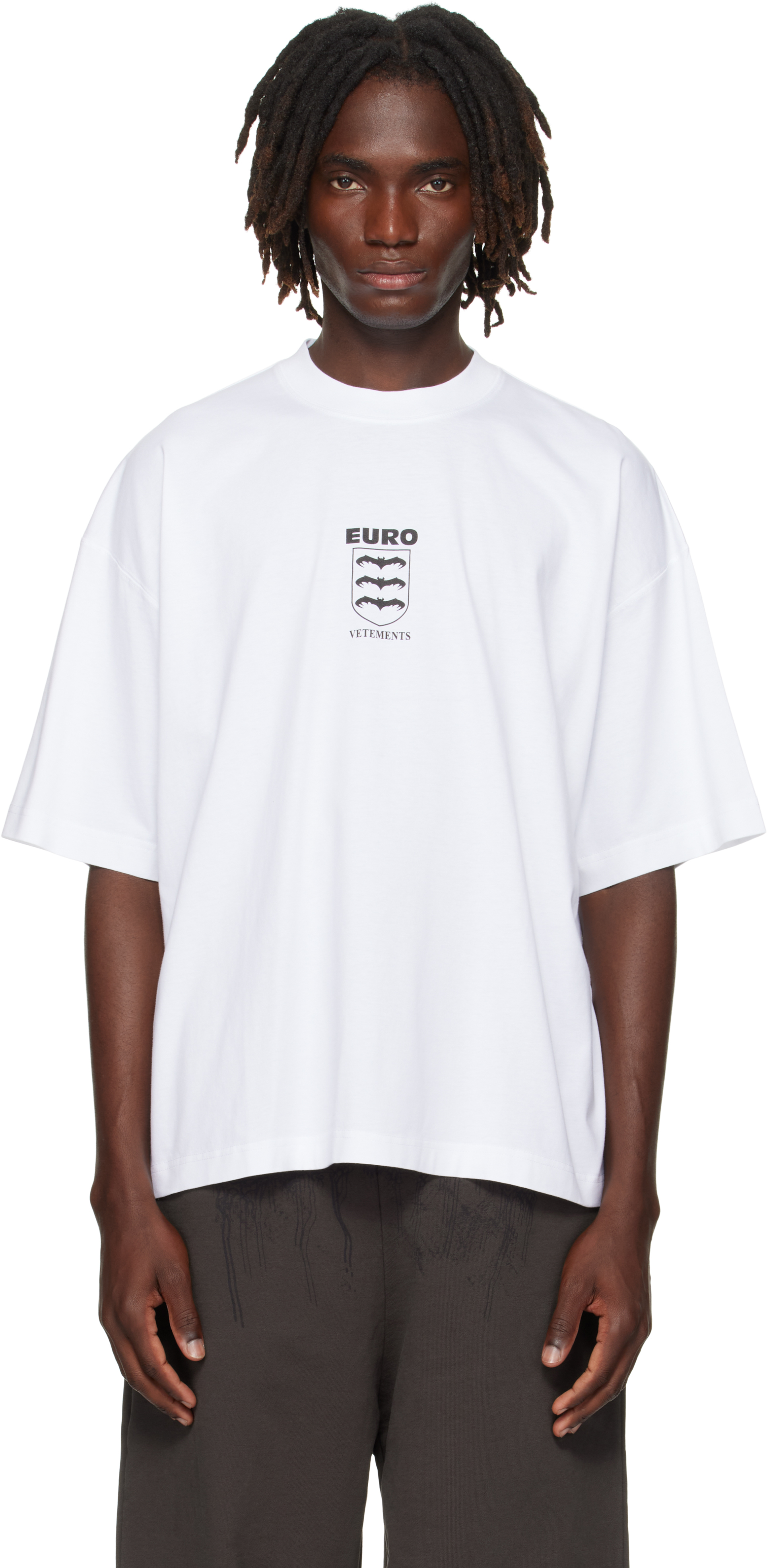 White Bats Logo Regular T-shirt