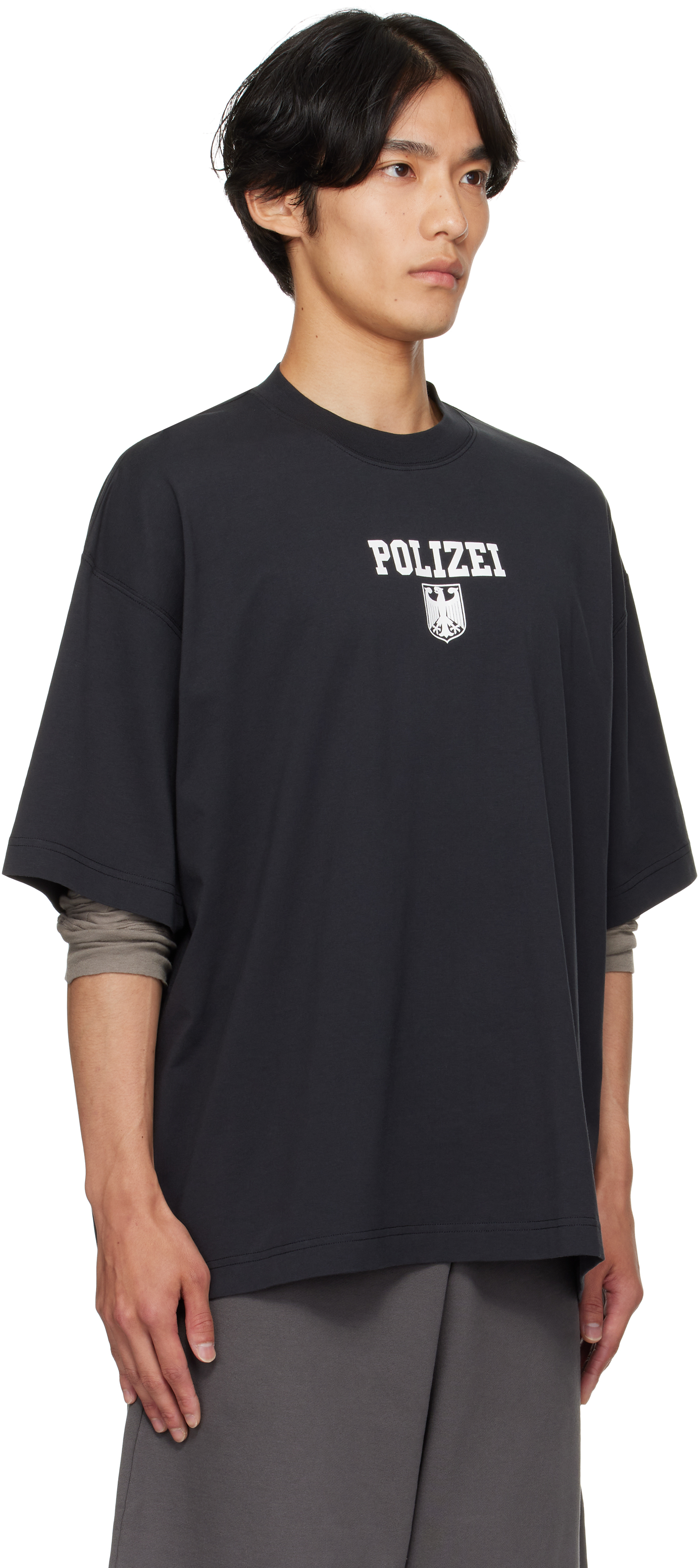 Vetements T-shirt With Print In Black