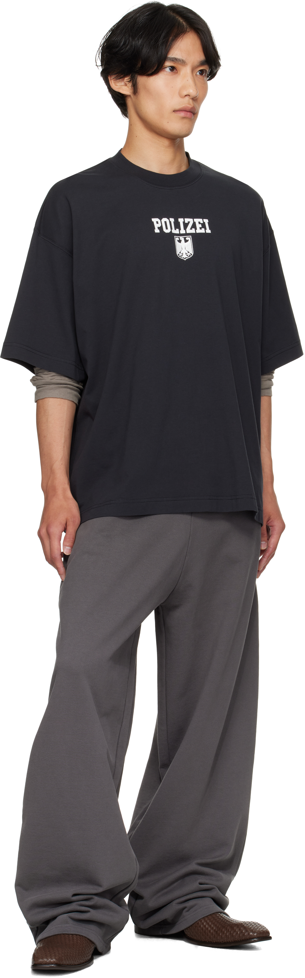 Vetements T-shirt With Print In Black