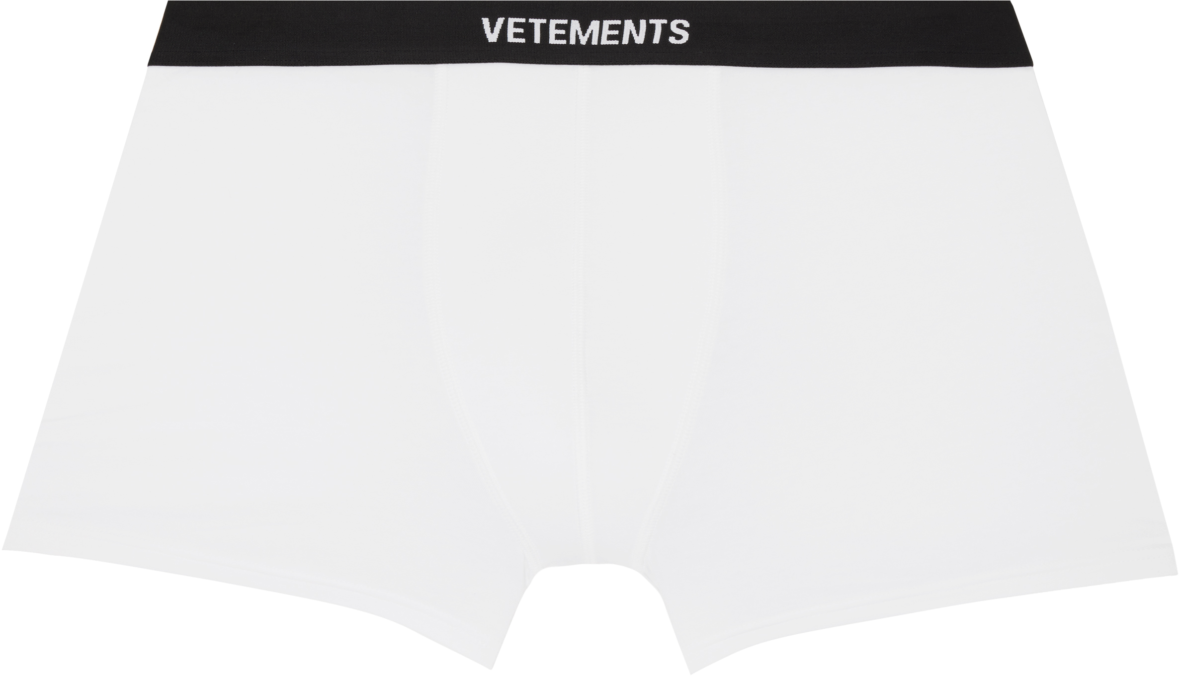 White Logo Boxer Briefs
