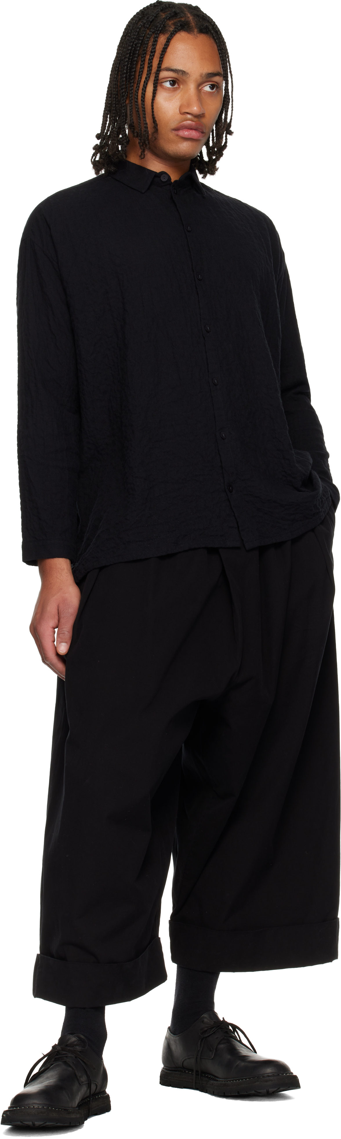 Toogood Black 'the Painter' Shirt In Black