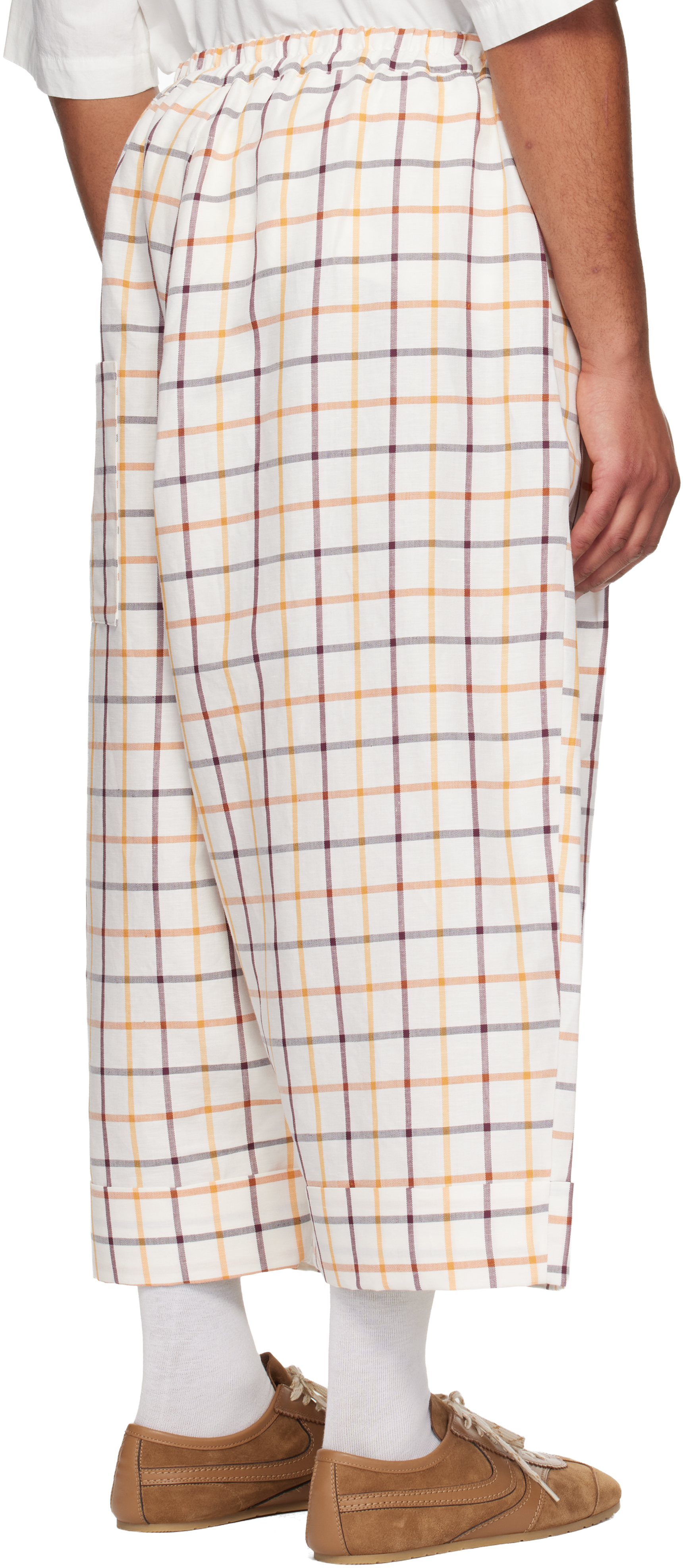 Toogood White 'the Baker' Trousers In White