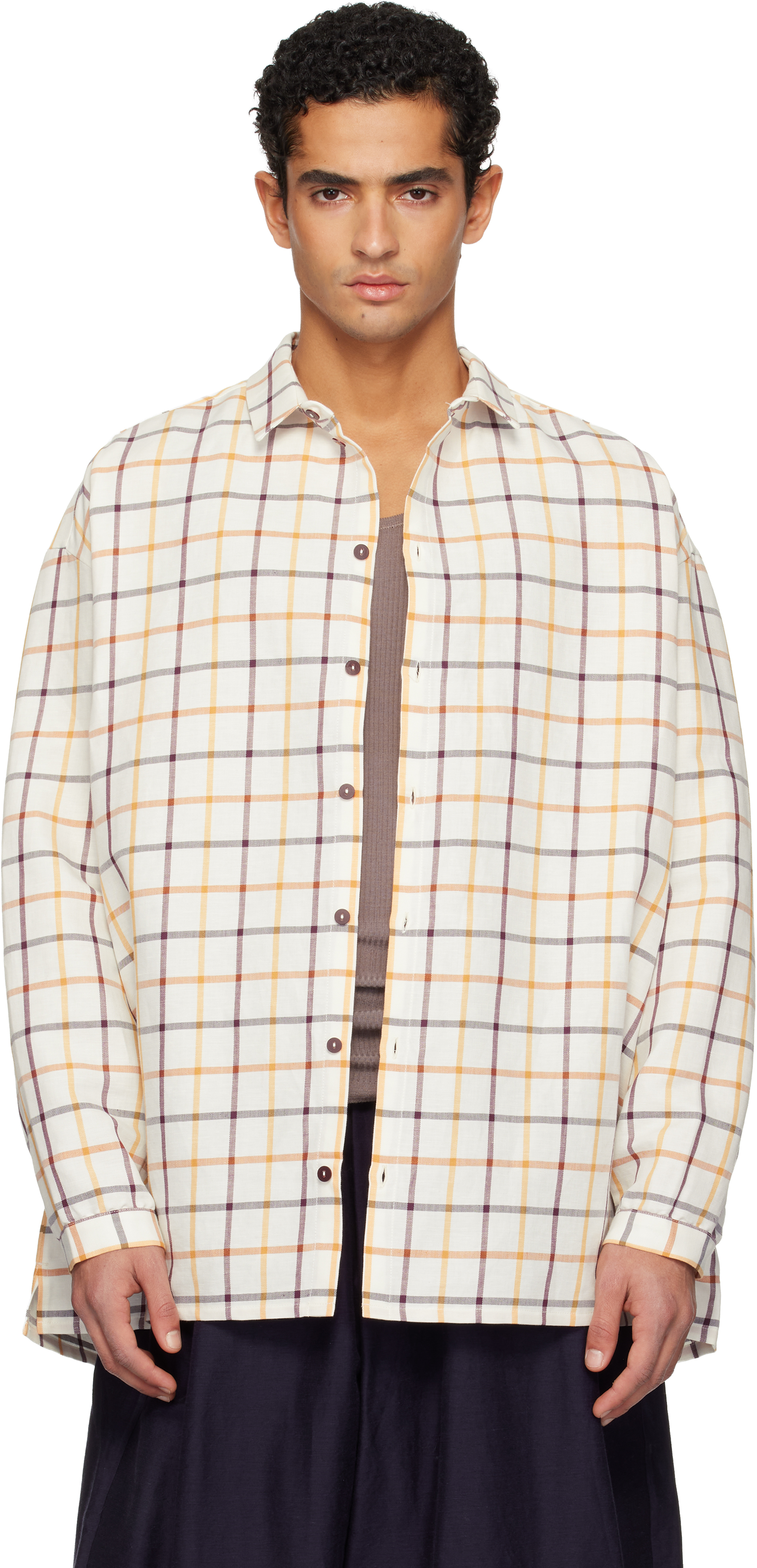 Toogood Off-white 'the Draughtsman' Shirt In White