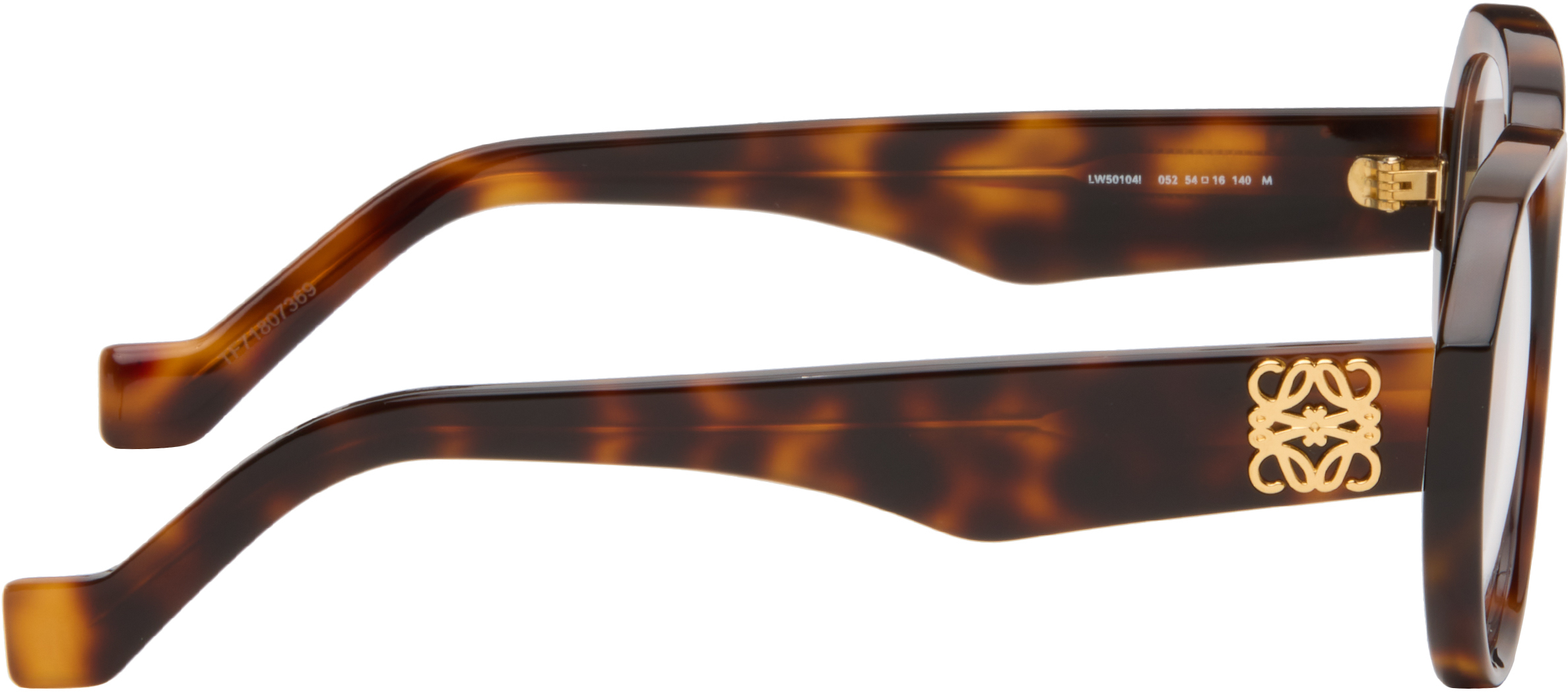 Loewe Brown Anagram Geometric Glasses In Brown