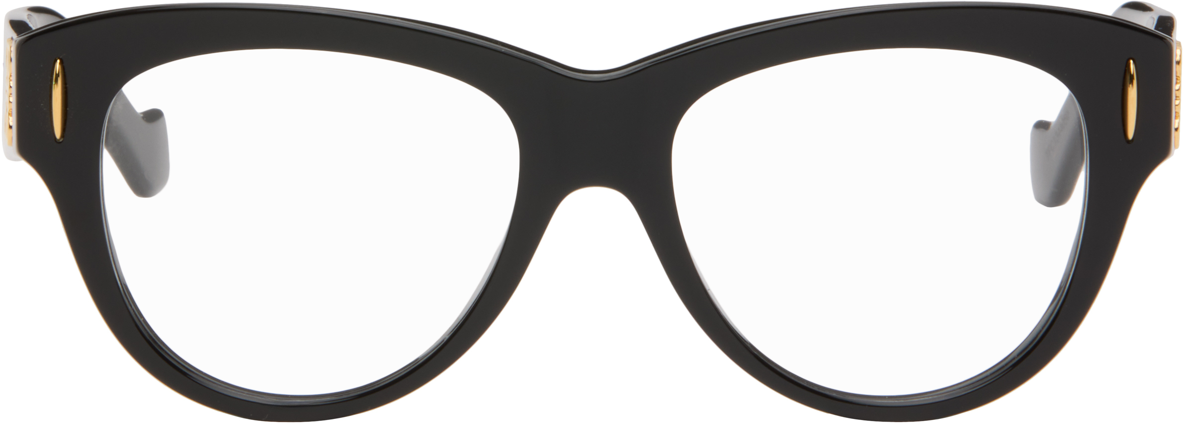 Loewe Black Anagram Glasses In Black