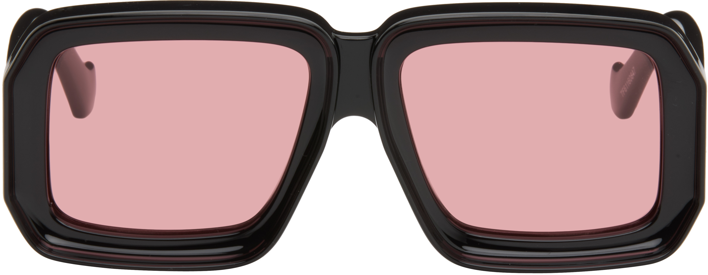 Loewe Black Paula's Ibiza Dive Sunglasses In Black