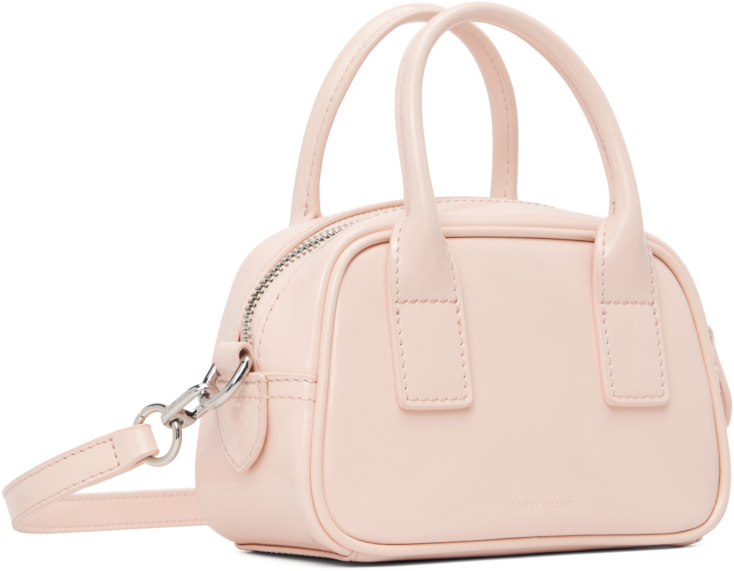Sandy Liang Pink Secure 1.0 Bag In Pink