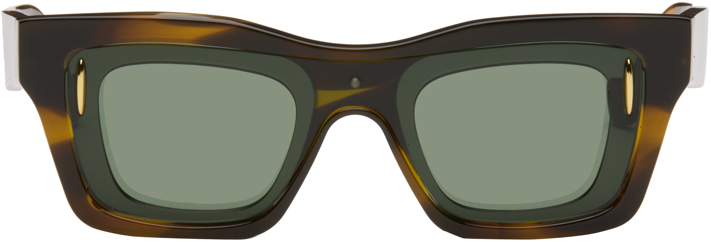 Brown Cinema Double Layer Sunglasses