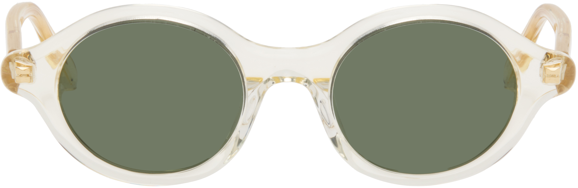 Transparent Epsilon Slim Sunglasses