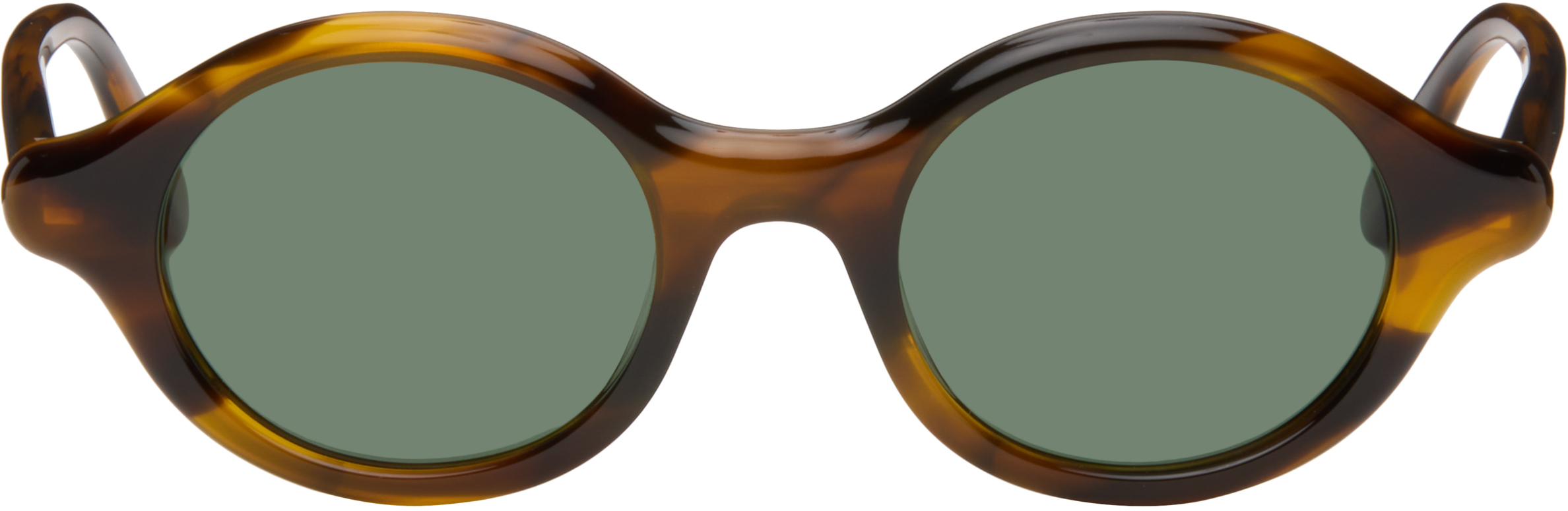 Brown Epsilon Slim Sunglasses