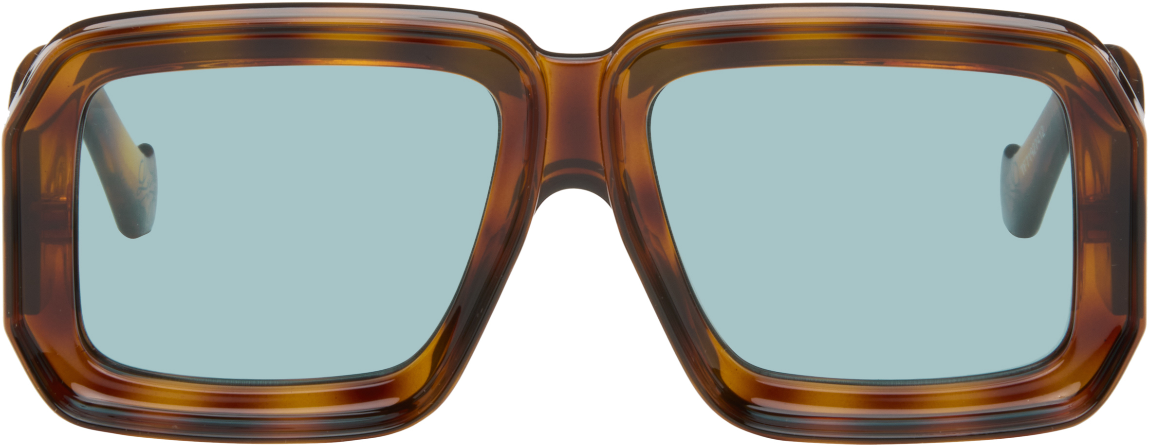 LOEWE Brown Paula's Ibiza Dive Mask Sunglasses