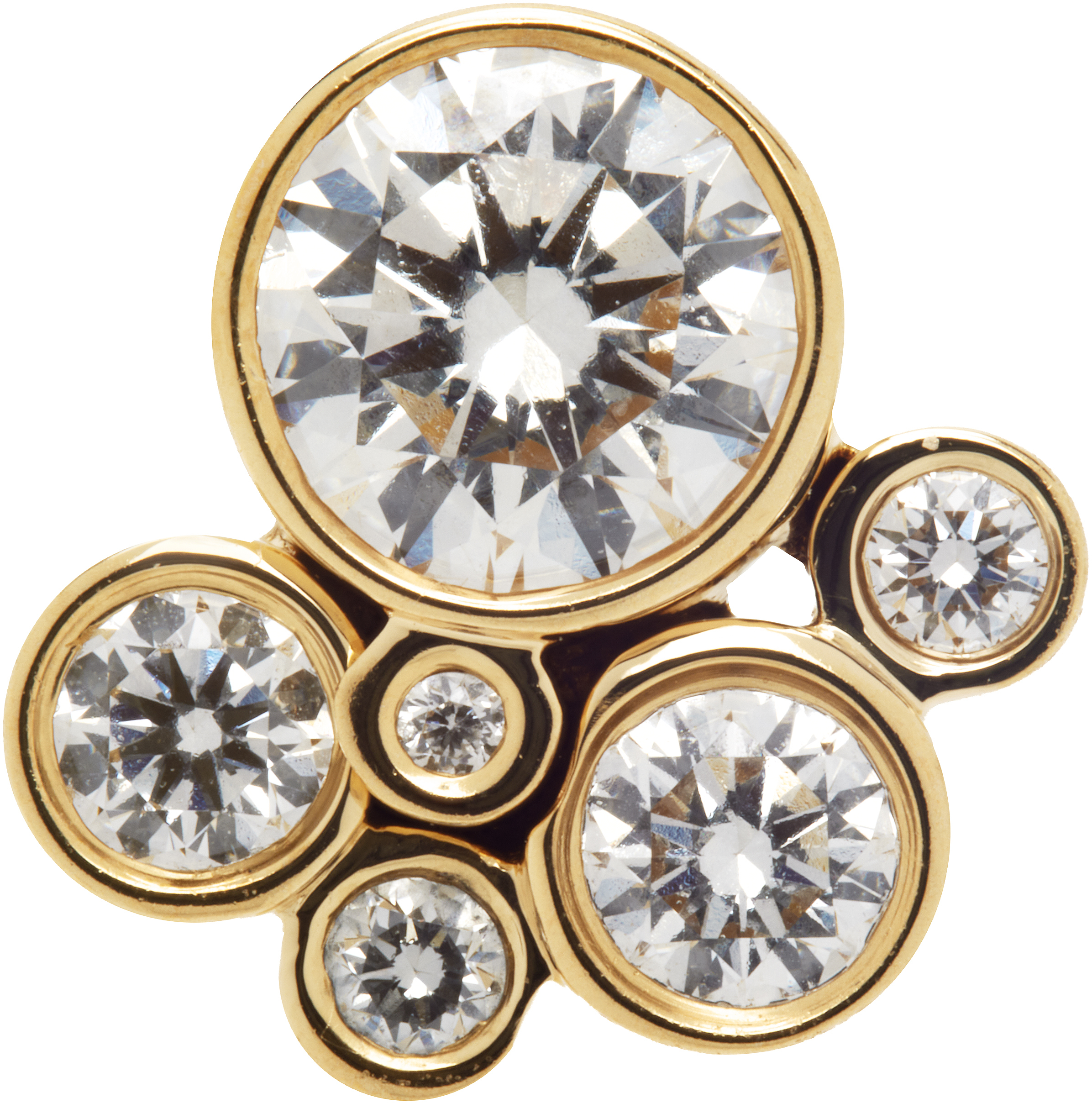 Bisou Diamant Single Earring